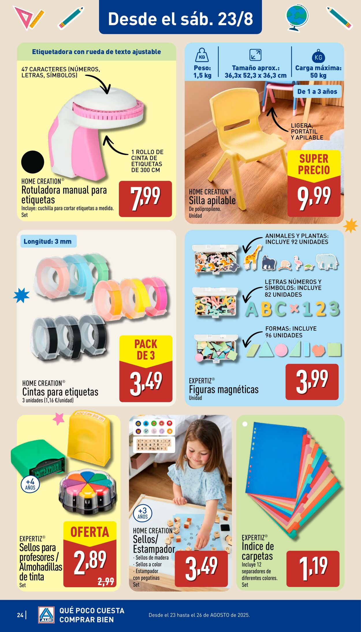 Folleto Aldi 18.08.2025 - 24.08.2025