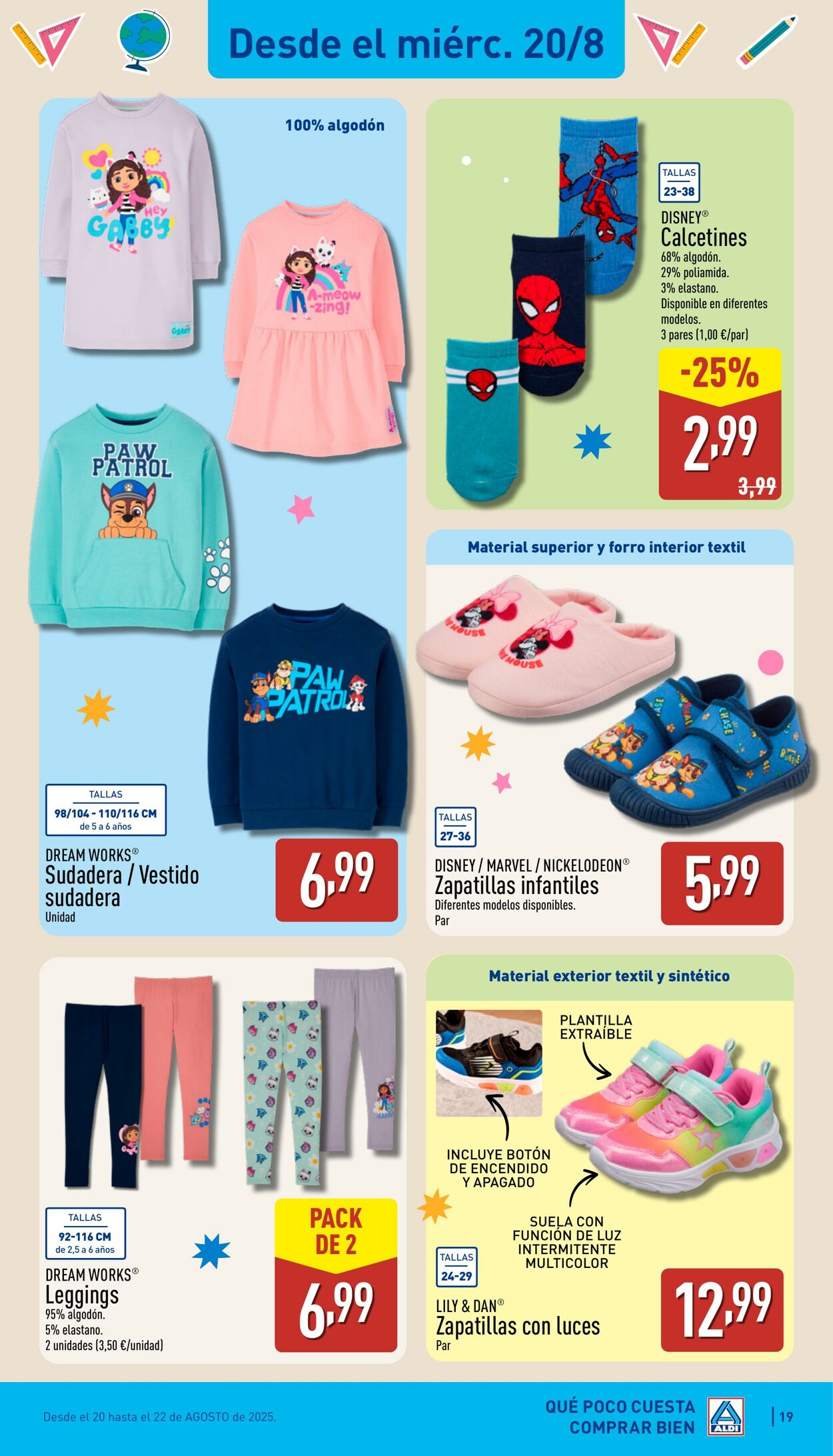 Folleto Aldi 18.08.2025 - 24.08.2025