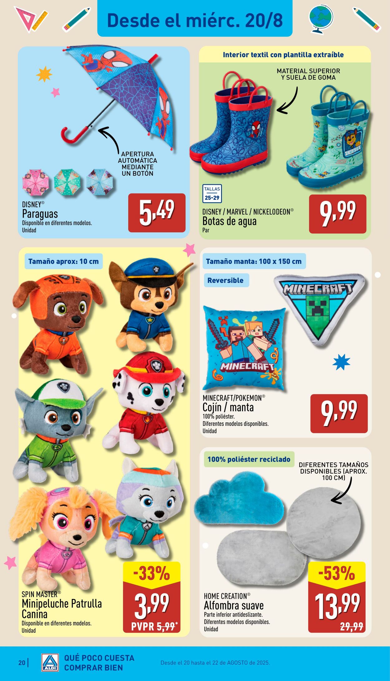 Folleto Aldi 18.08.2025 - 24.08.2025