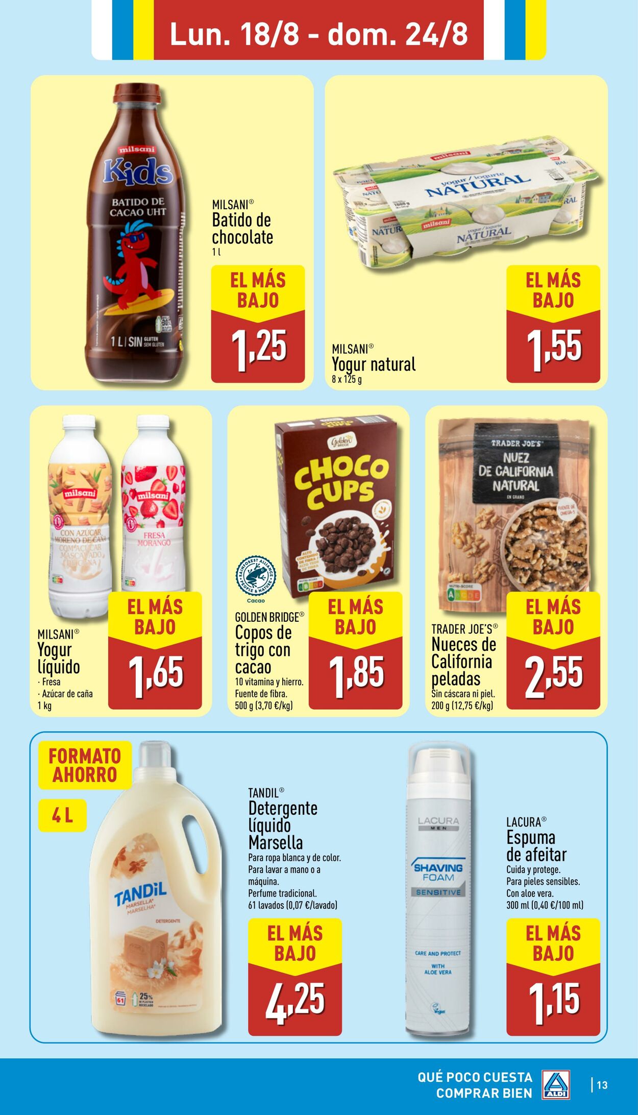 Folleto Aldi 18.08.2025 - 24.08.2025