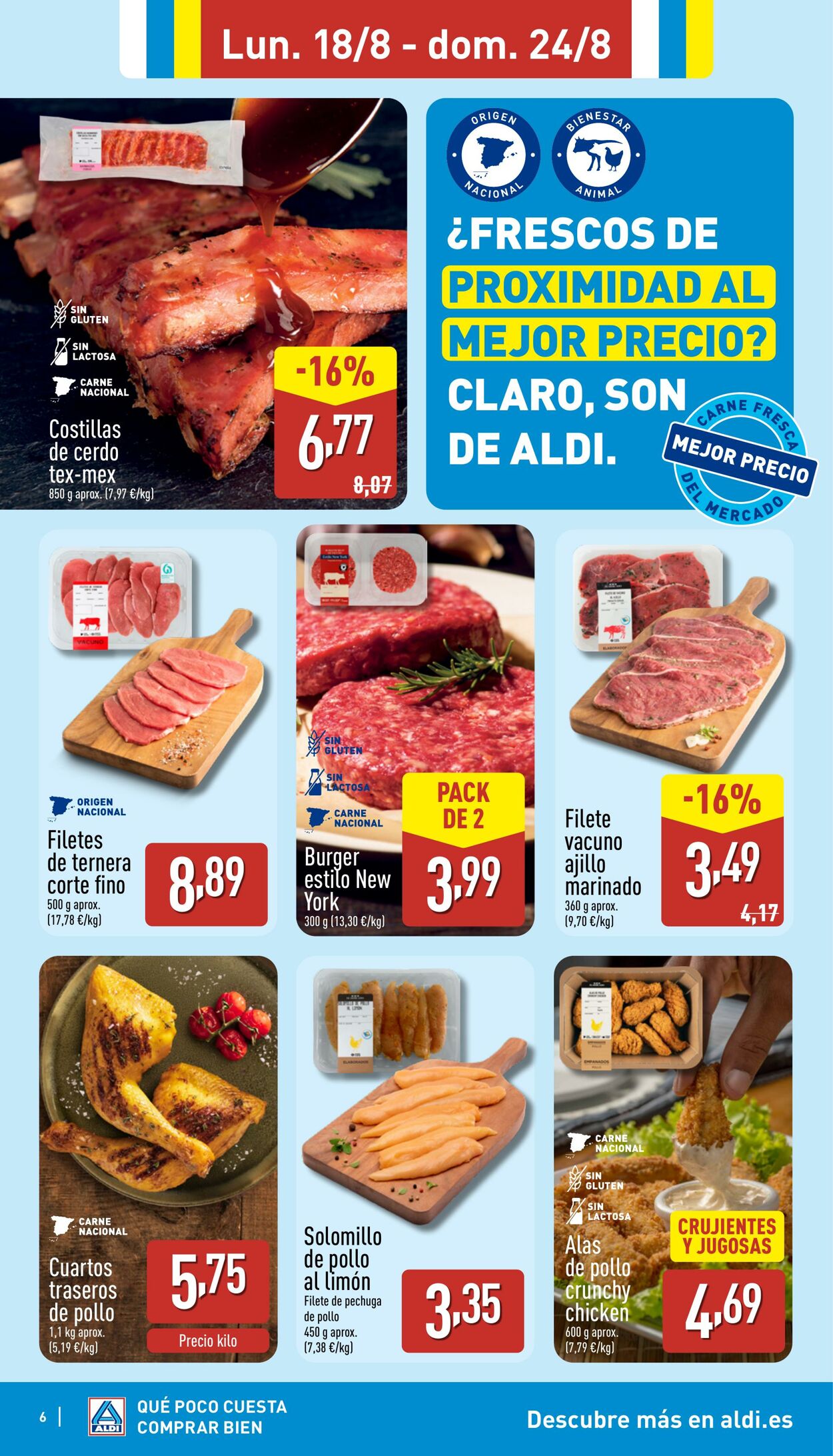 Folleto Aldi 18.08.2025 - 24.08.2025