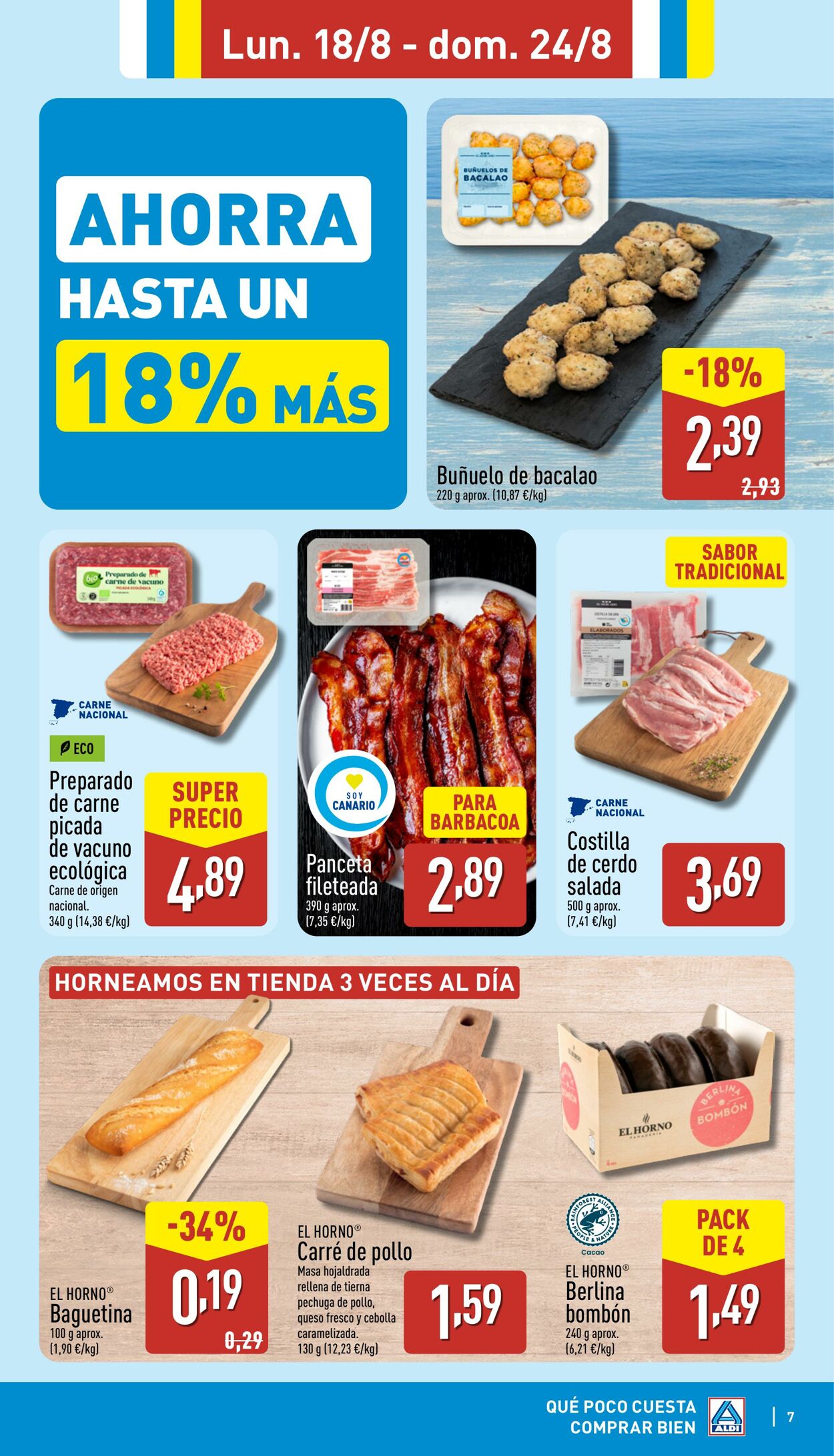 Folleto Aldi 18.08.2025 - 24.08.2025