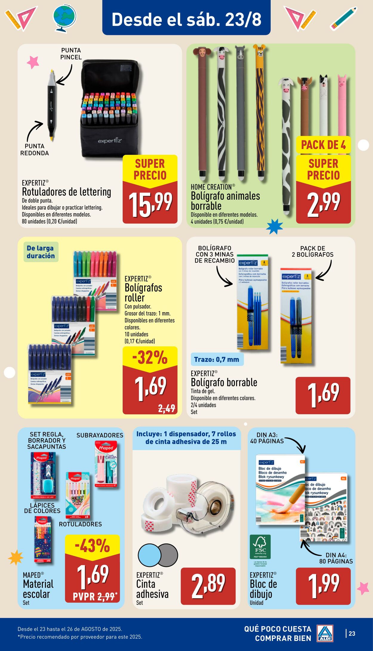 Folleto Aldi 18.08.2025 - 24.08.2025