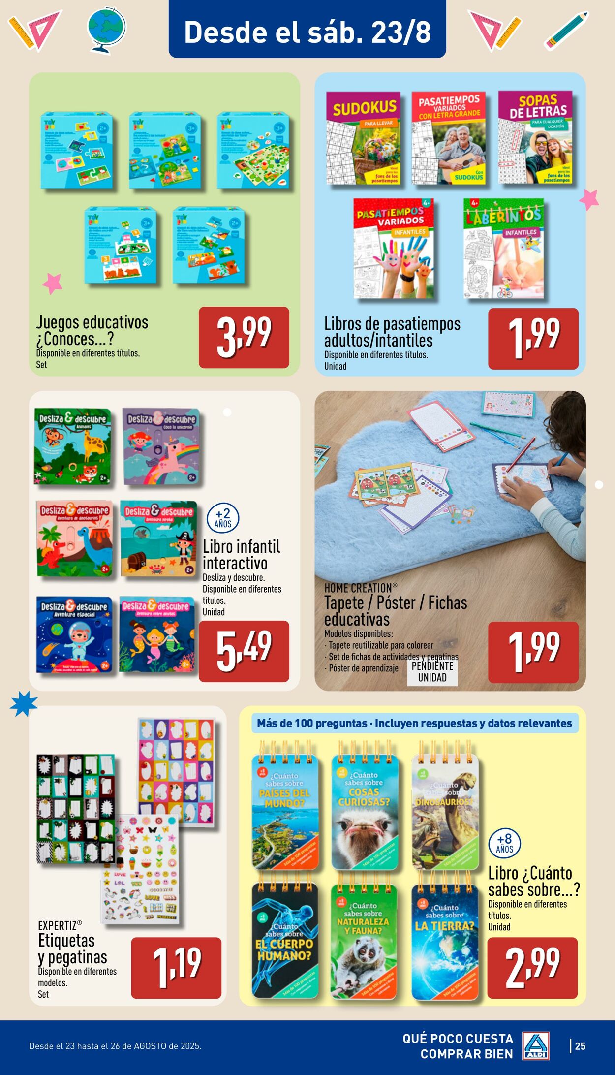 Folleto Aldi 18.08.2025 - 24.08.2025