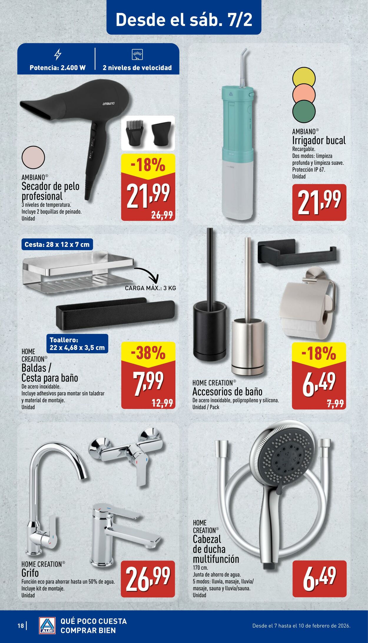 Folleto Aldi 02.02.2026 - 08.02.2026