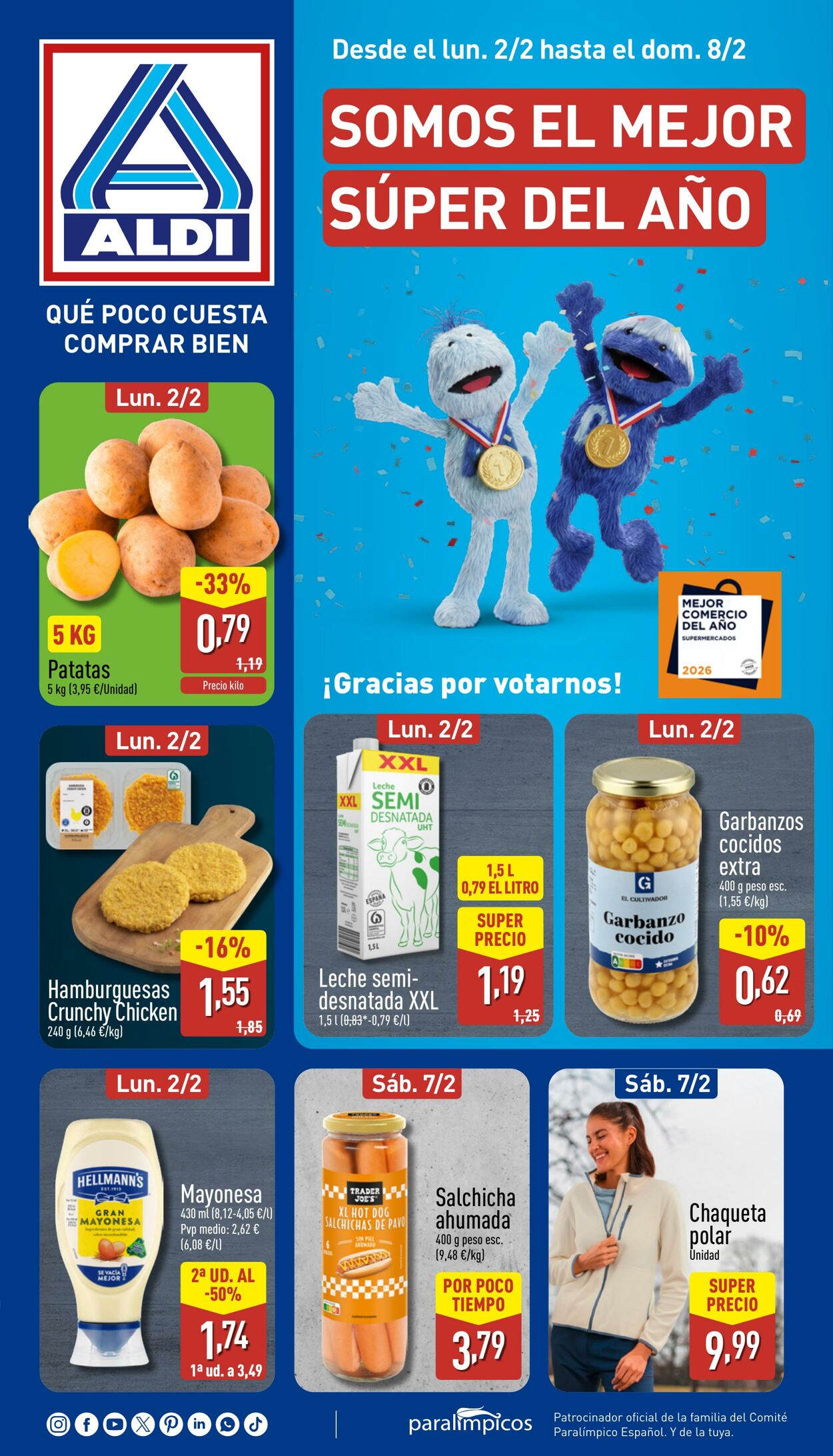 Folleto Aldi 02.02.2026 - 08.02.2026