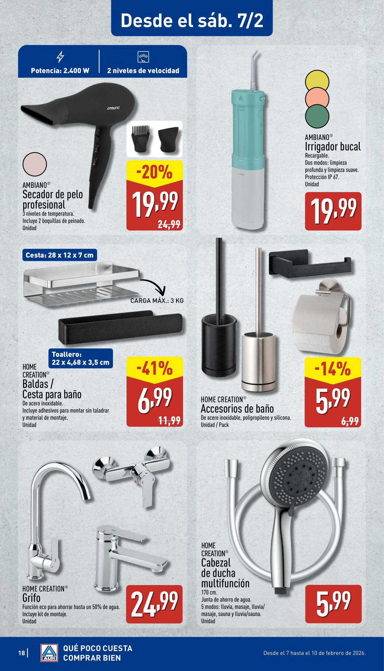Folleto Aldi 02.02.2026 - 08.02.2026
