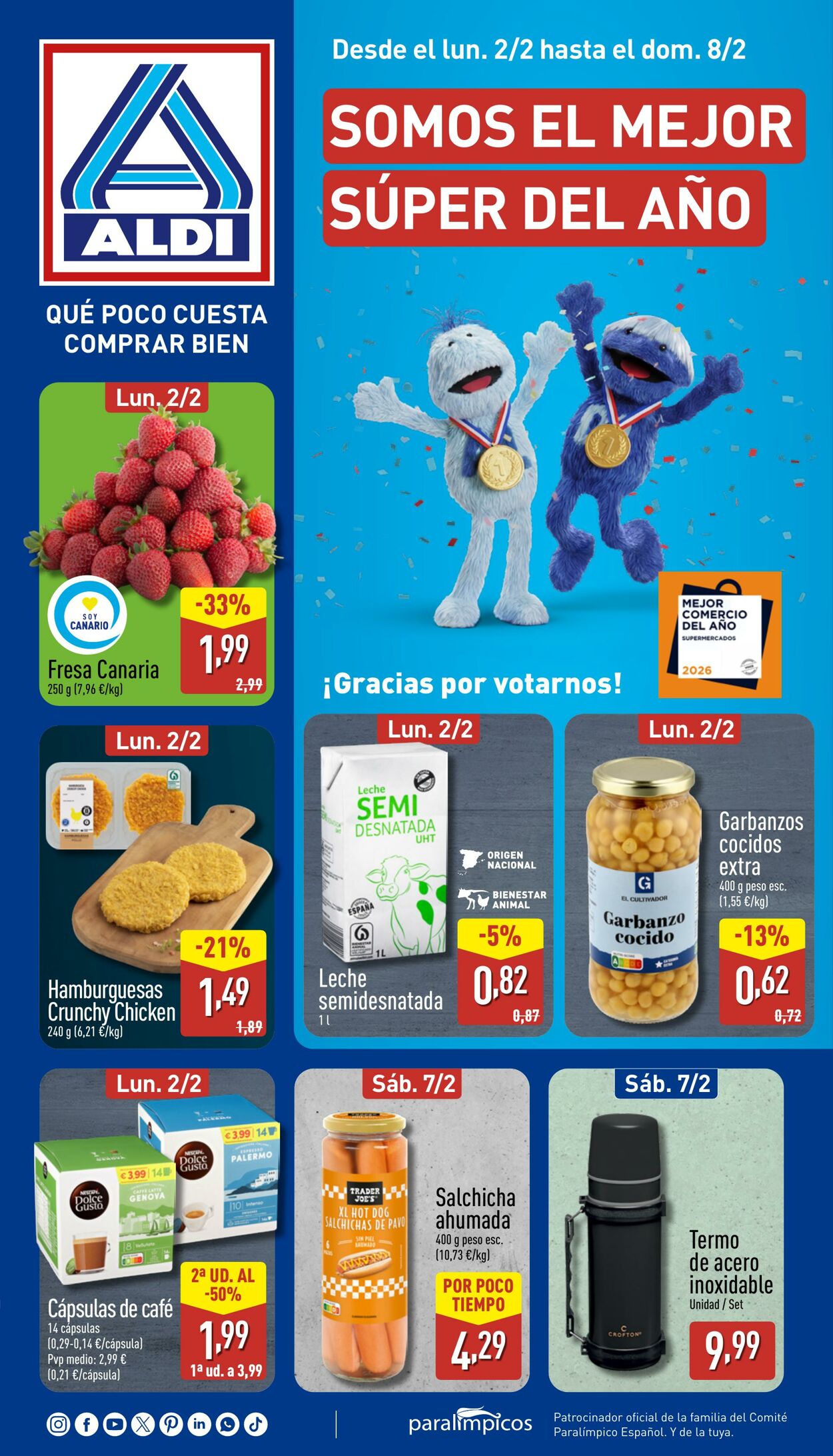 Folleto Aldi 02.02.2026 - 08.02.2026