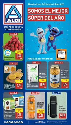 Folleto Aldi 02.02.2026 - 08.02.2026