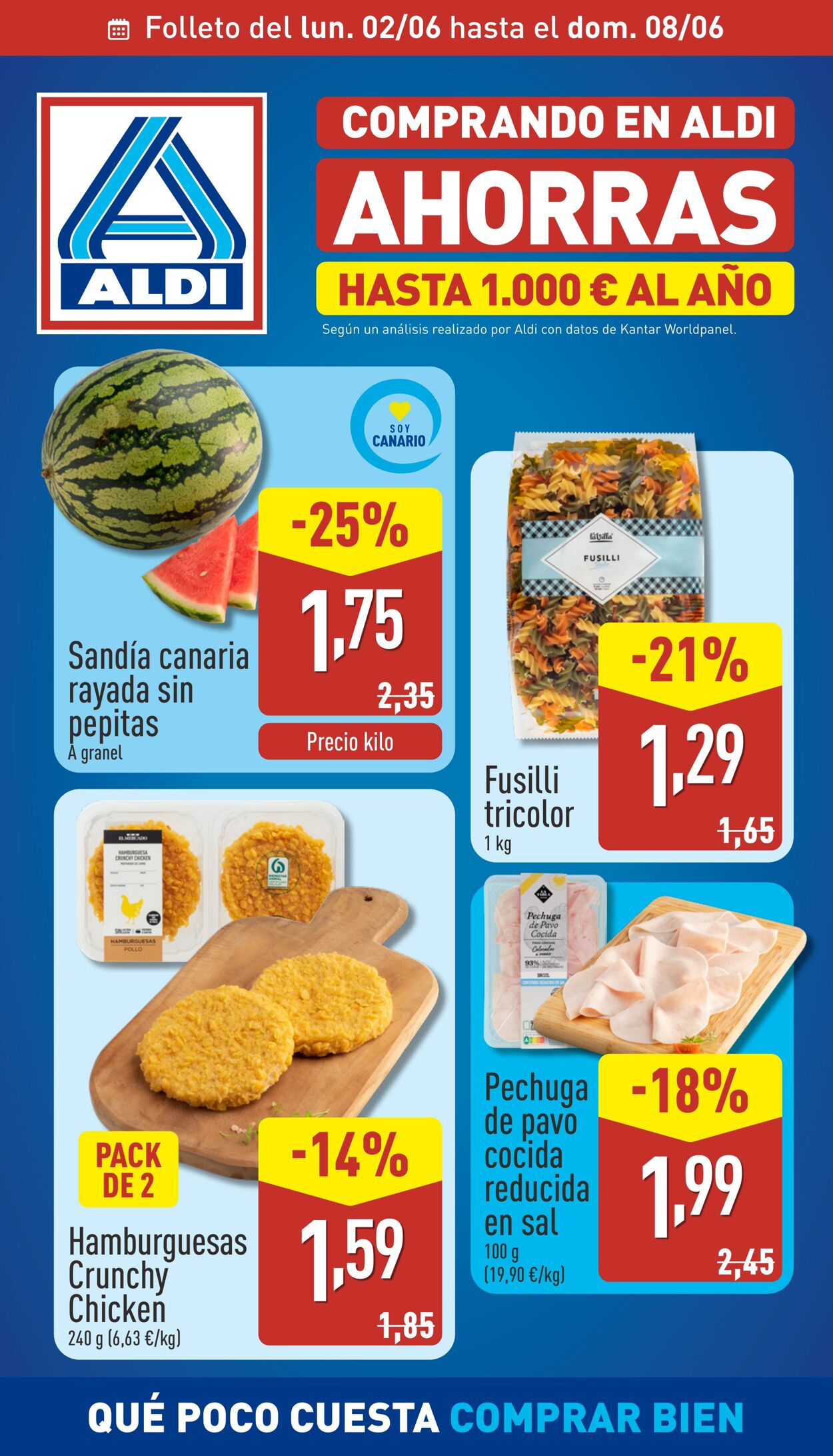 Folleto Aldi 02.06.2025 - 08.06.2025