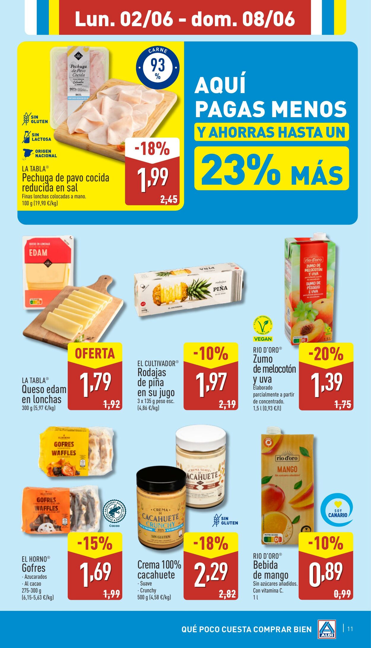 Folleto Aldi 02.06.2025 - 08.06.2025