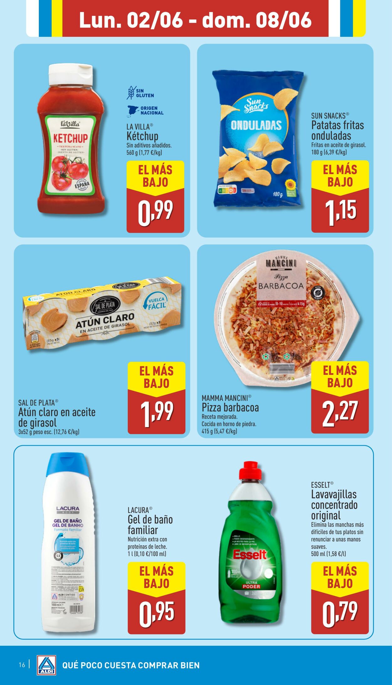 Folleto Aldi 02.06.2025 - 08.06.2025
