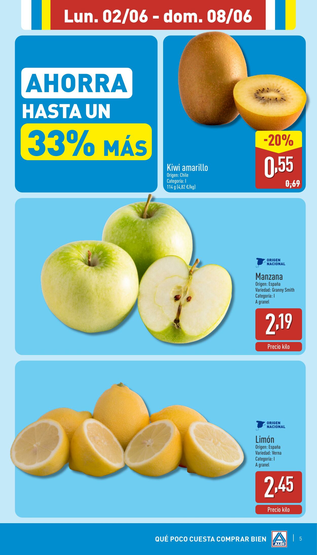 Folleto Aldi 02.06.2025 - 08.06.2025