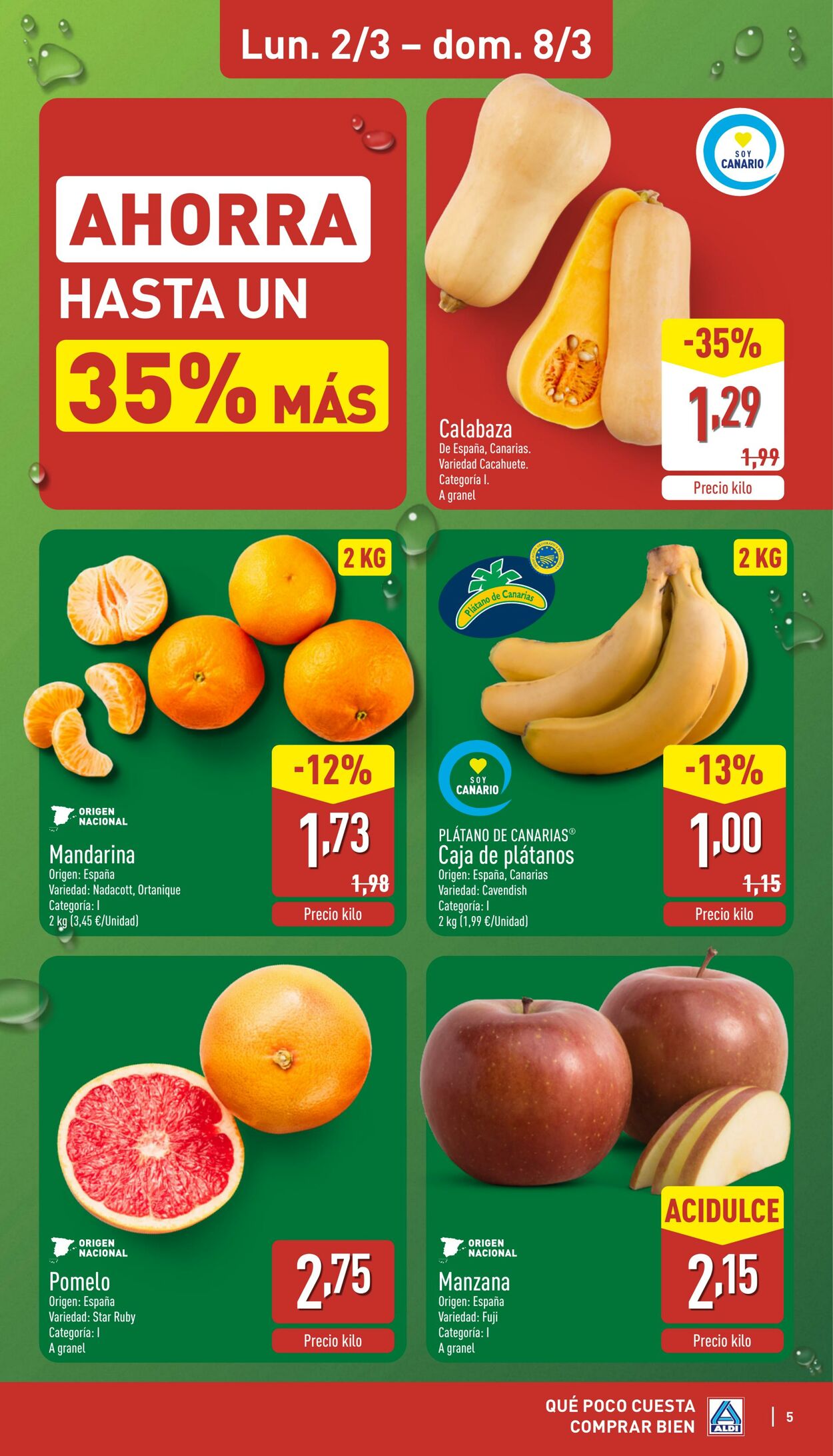 Folleto Aldi 02.03.2026 - 08.03.2026