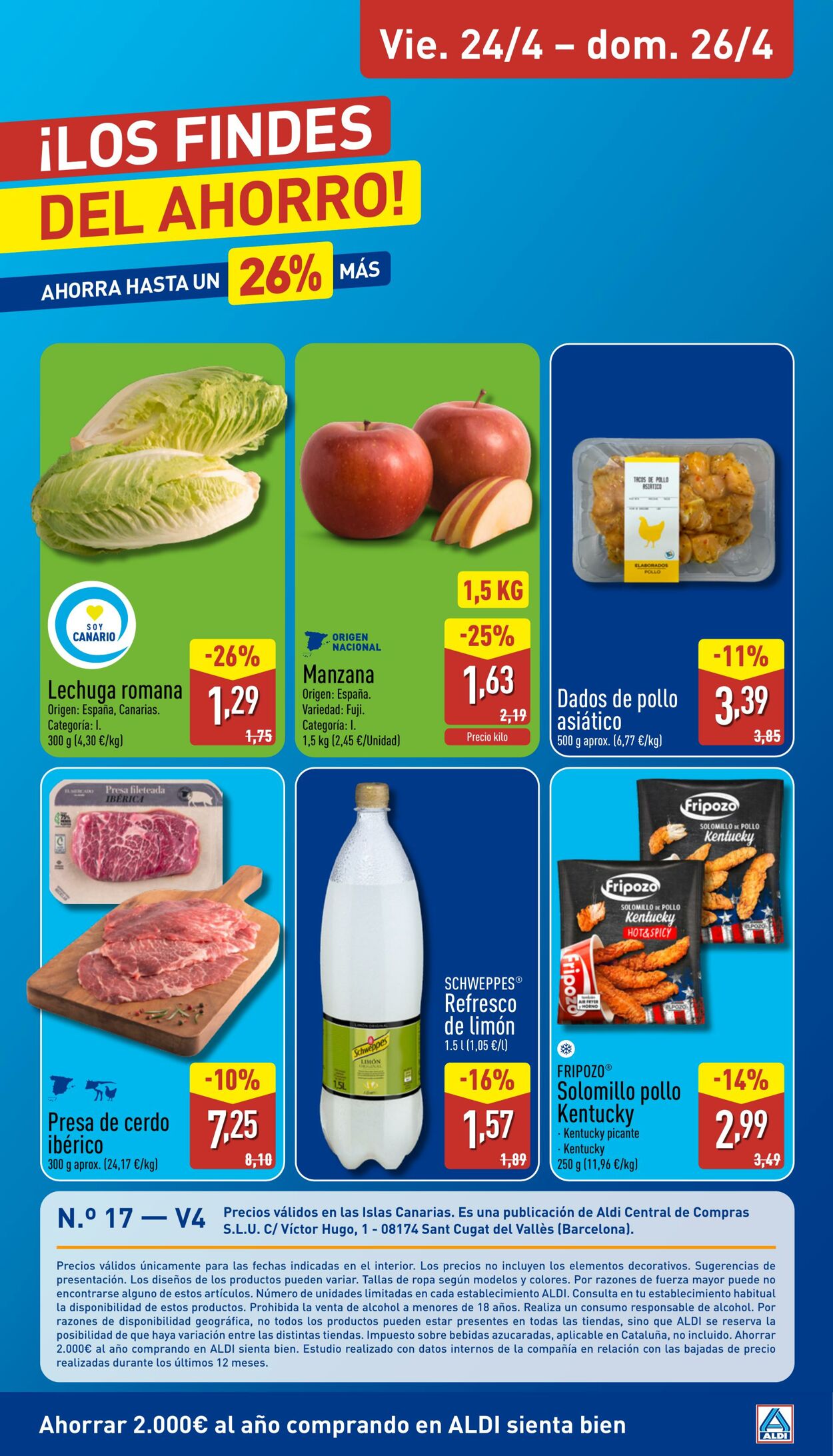 Folleto Aldi 20.04.2026 - 26.04.2026