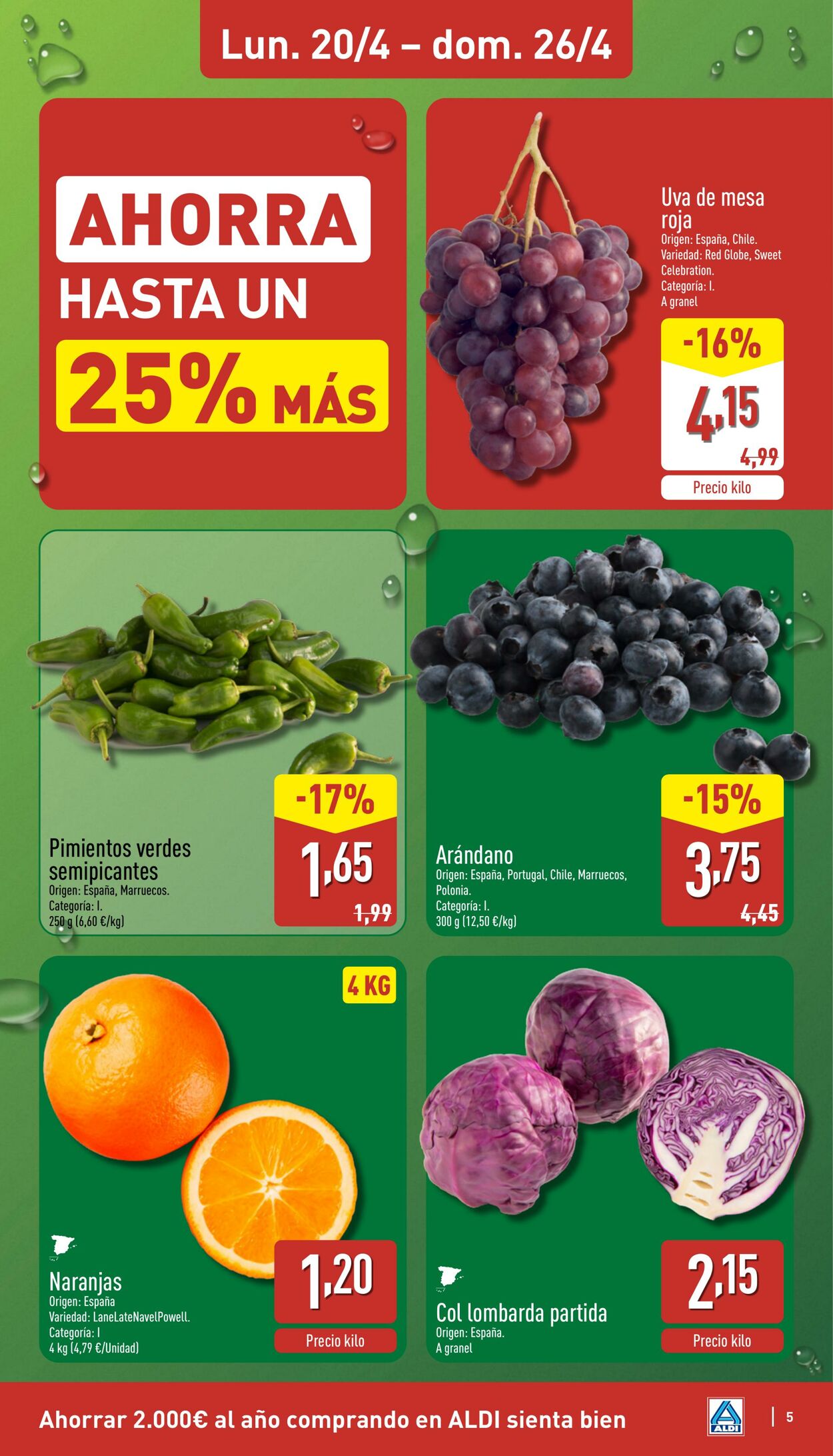 Folleto Aldi 20.04.2026 - 26.04.2026
