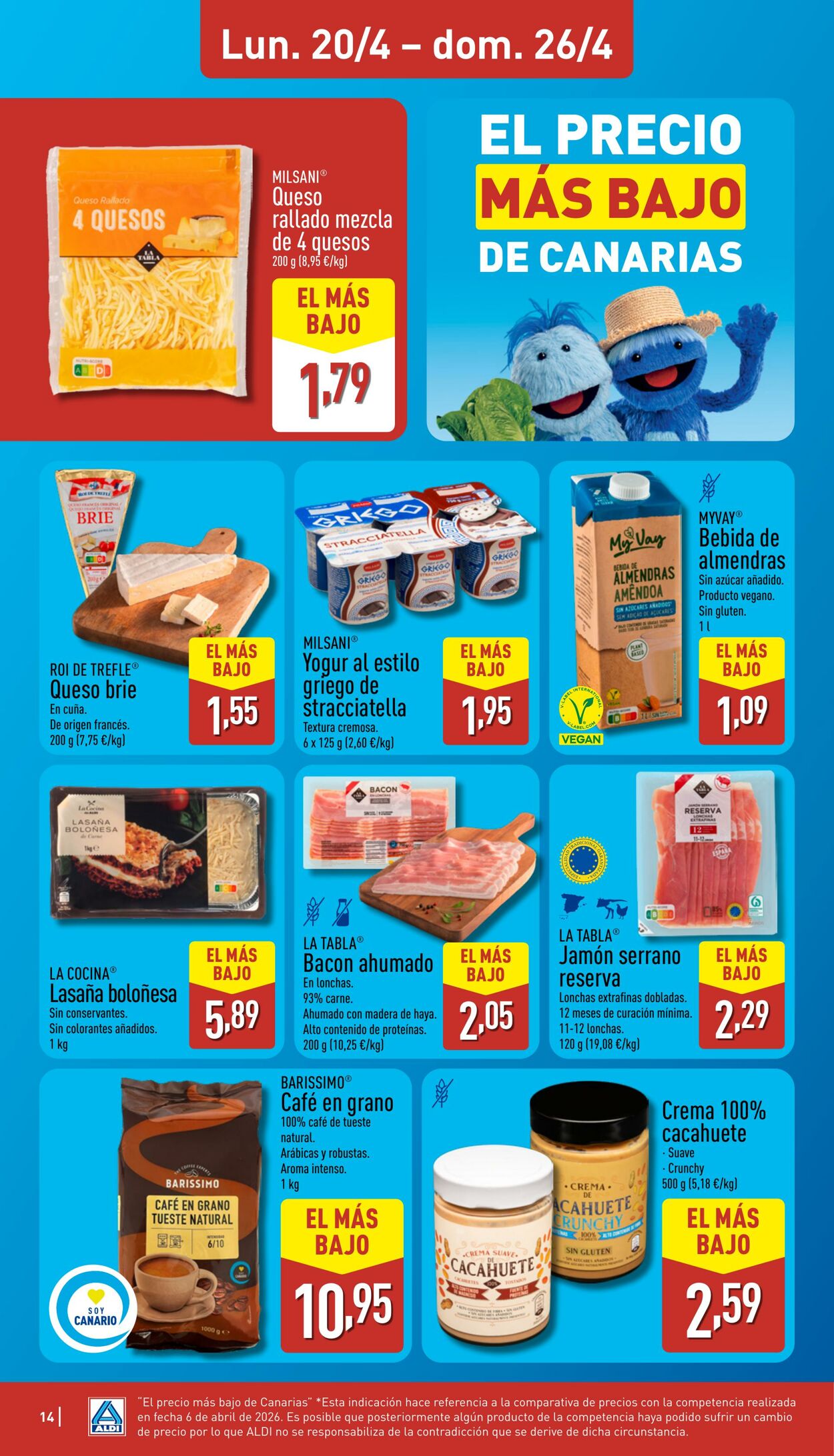 Folleto Aldi 20.04.2026 - 26.04.2026
