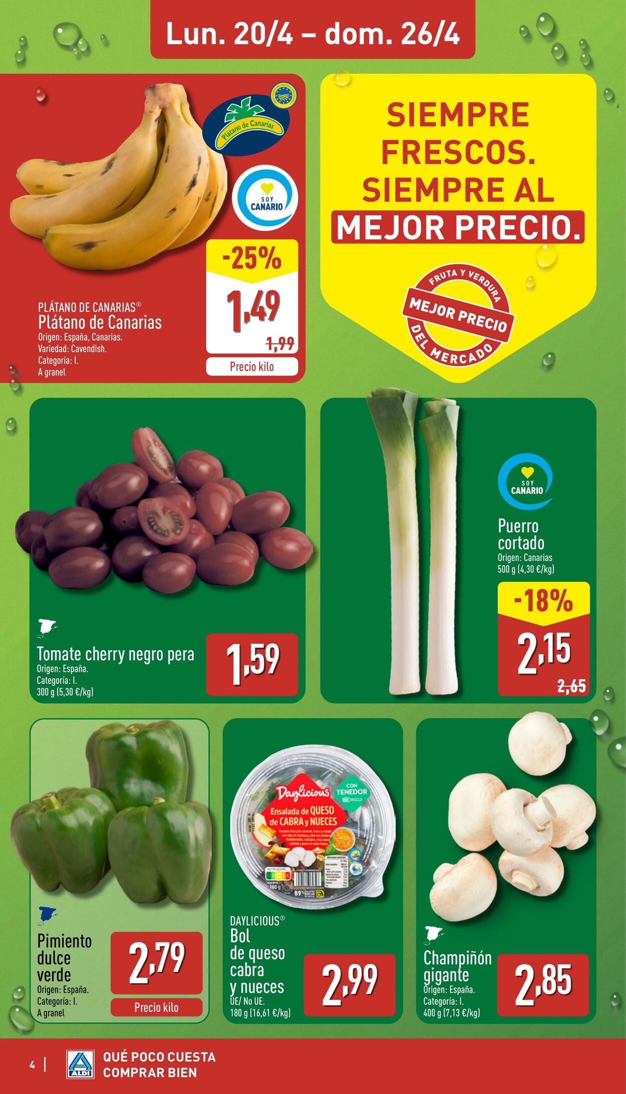 Folleto Aldi 20.04.2026 - 26.04.2026