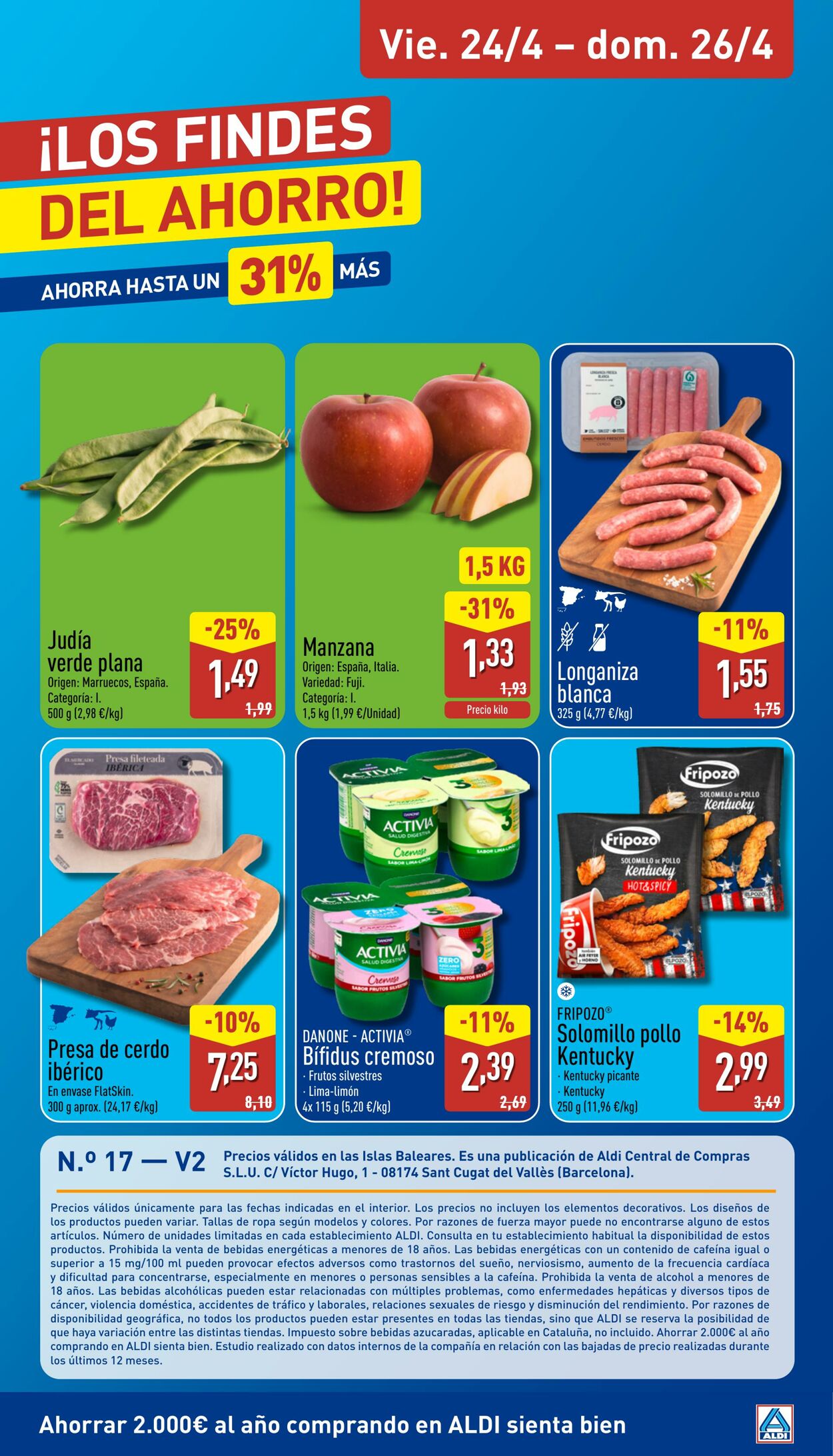 Folleto Aldi 20.04.2026 - 26.04.2026
