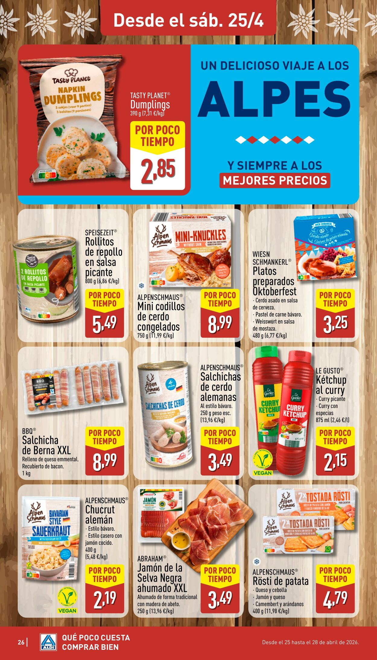 Folleto Aldi 20.04.2026 - 26.04.2026