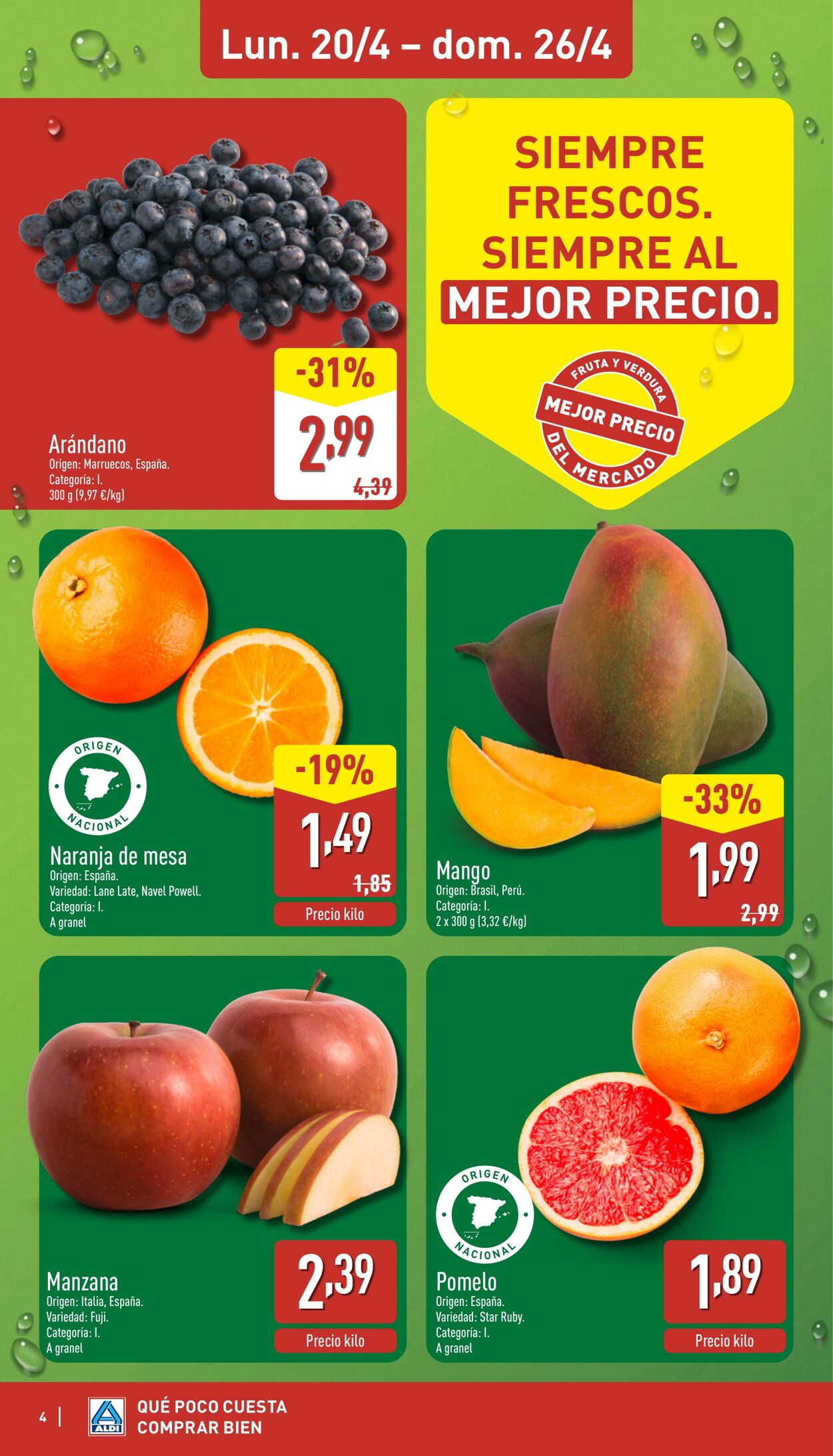 Folleto Aldi 20.04.2026 - 26.04.2026