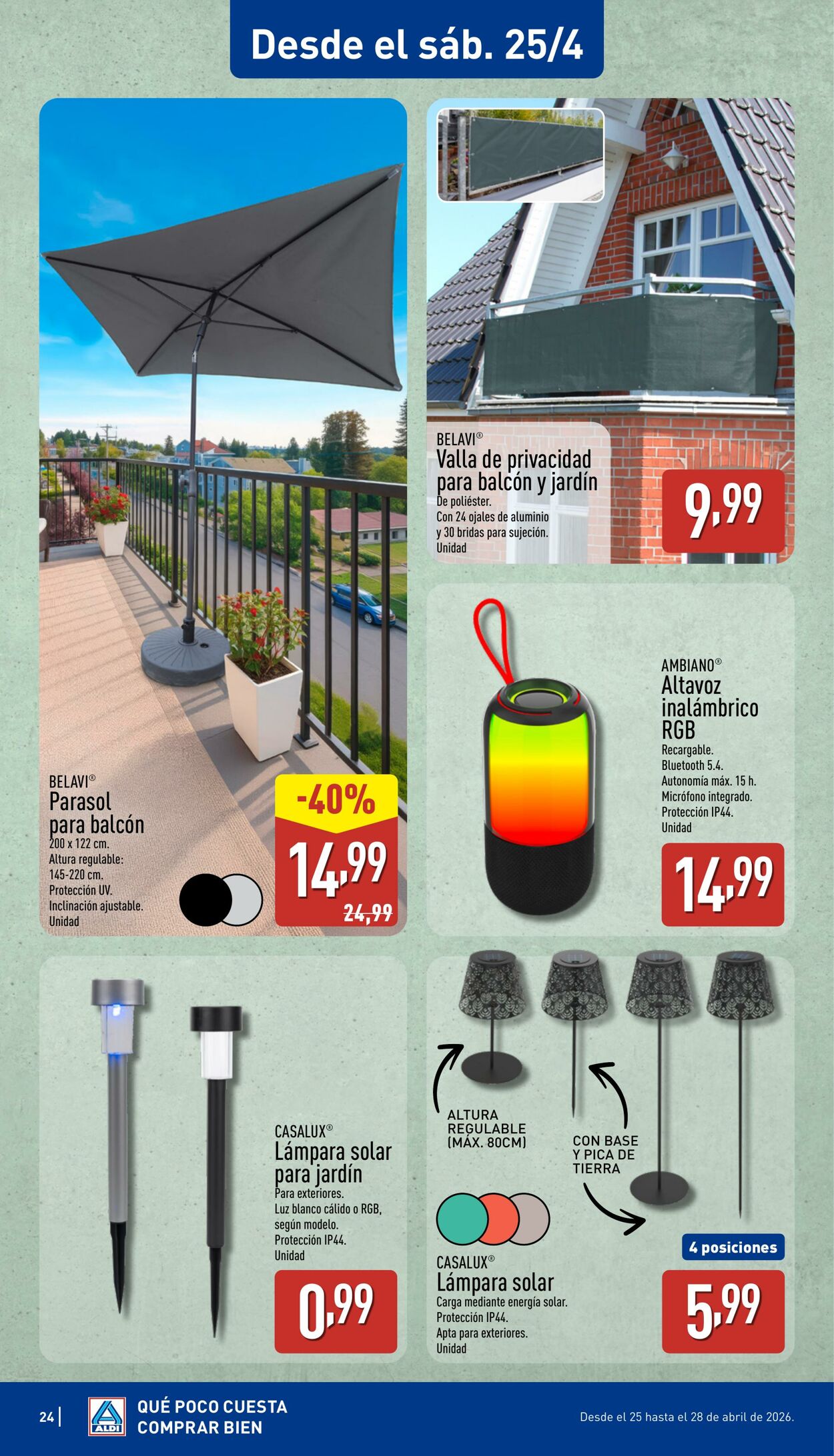 Folleto Aldi 20.04.2026 - 26.04.2026