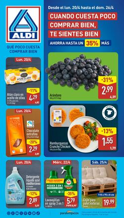Folleto Aldi 20.04.2026 - 26.04.2026