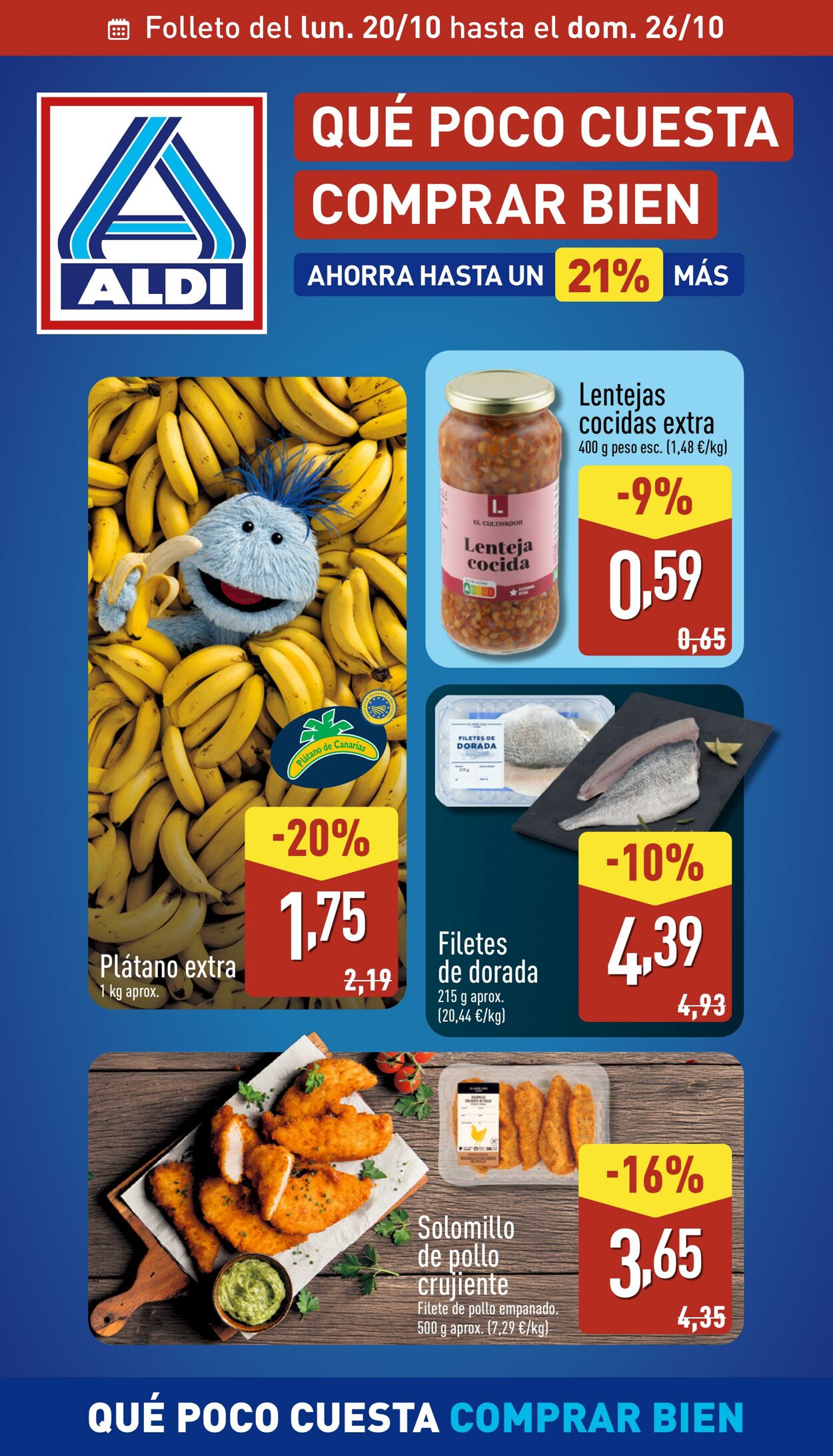 Folleto Aldi 20.10.2025 - 26.10.2025