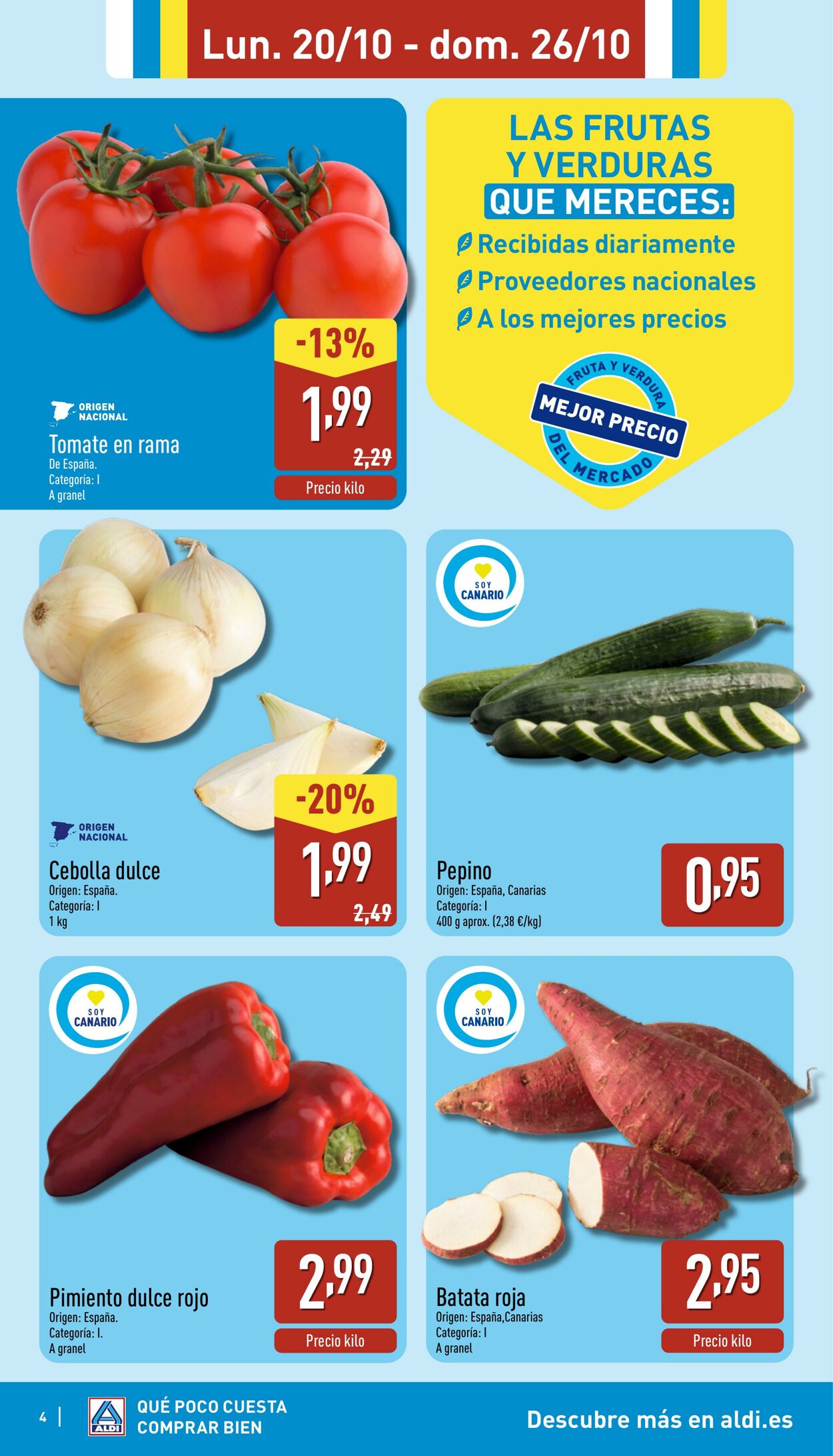 Folleto Aldi 20.10.2025 - 26.10.2025
