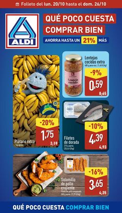 Folleto Aldi 20.10.2025 - 26.10.2025