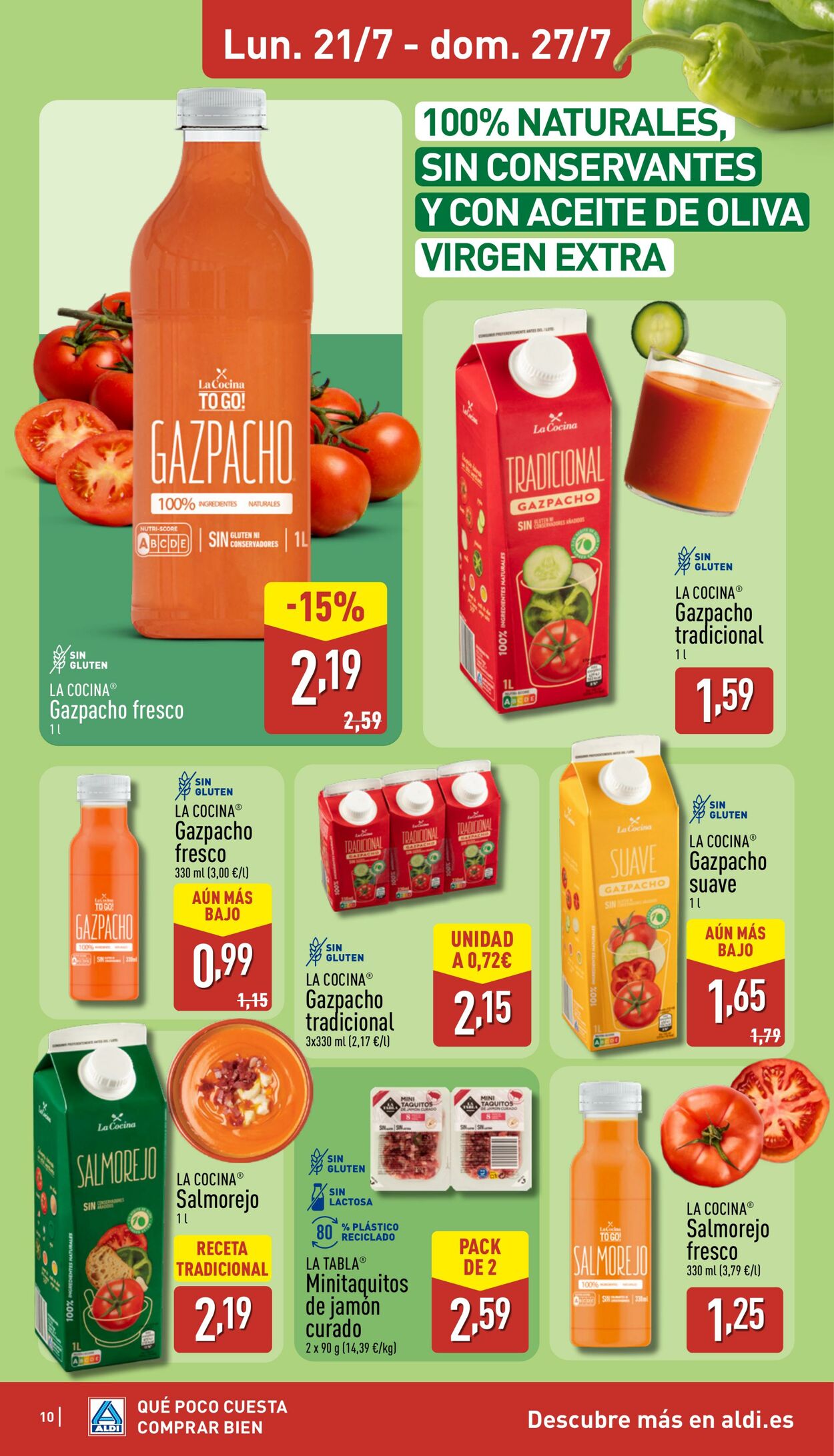 Folleto Aldi 21.07.2025 - 27.07.2025