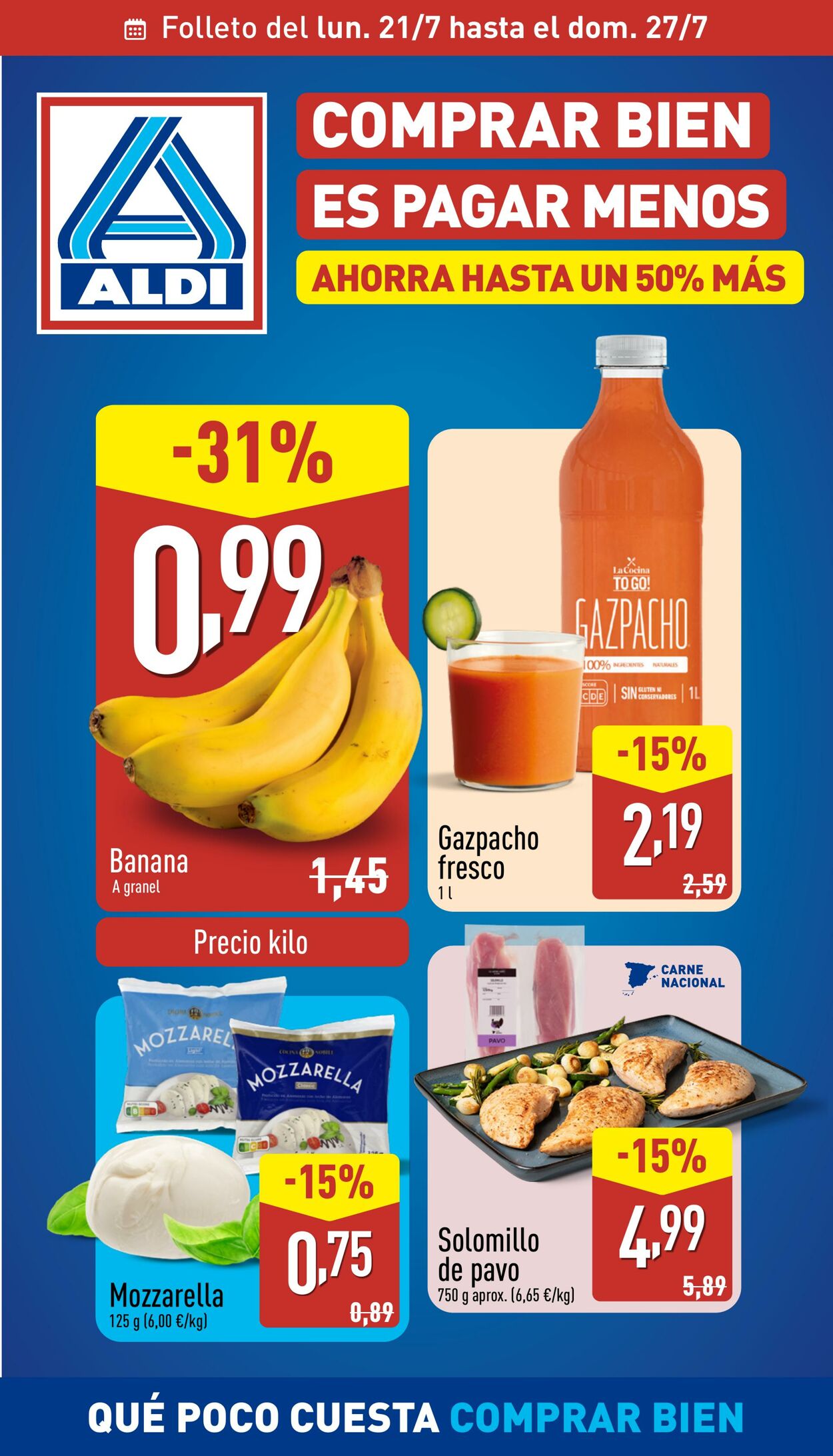 Folleto Aldi 21.07.2025 - 27.07.2025