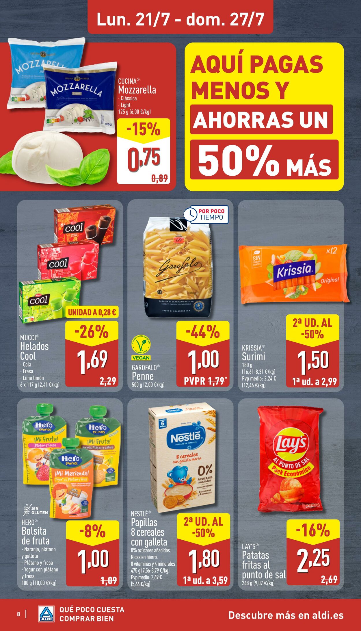 Folleto Aldi 21.07.2025 - 27.07.2025