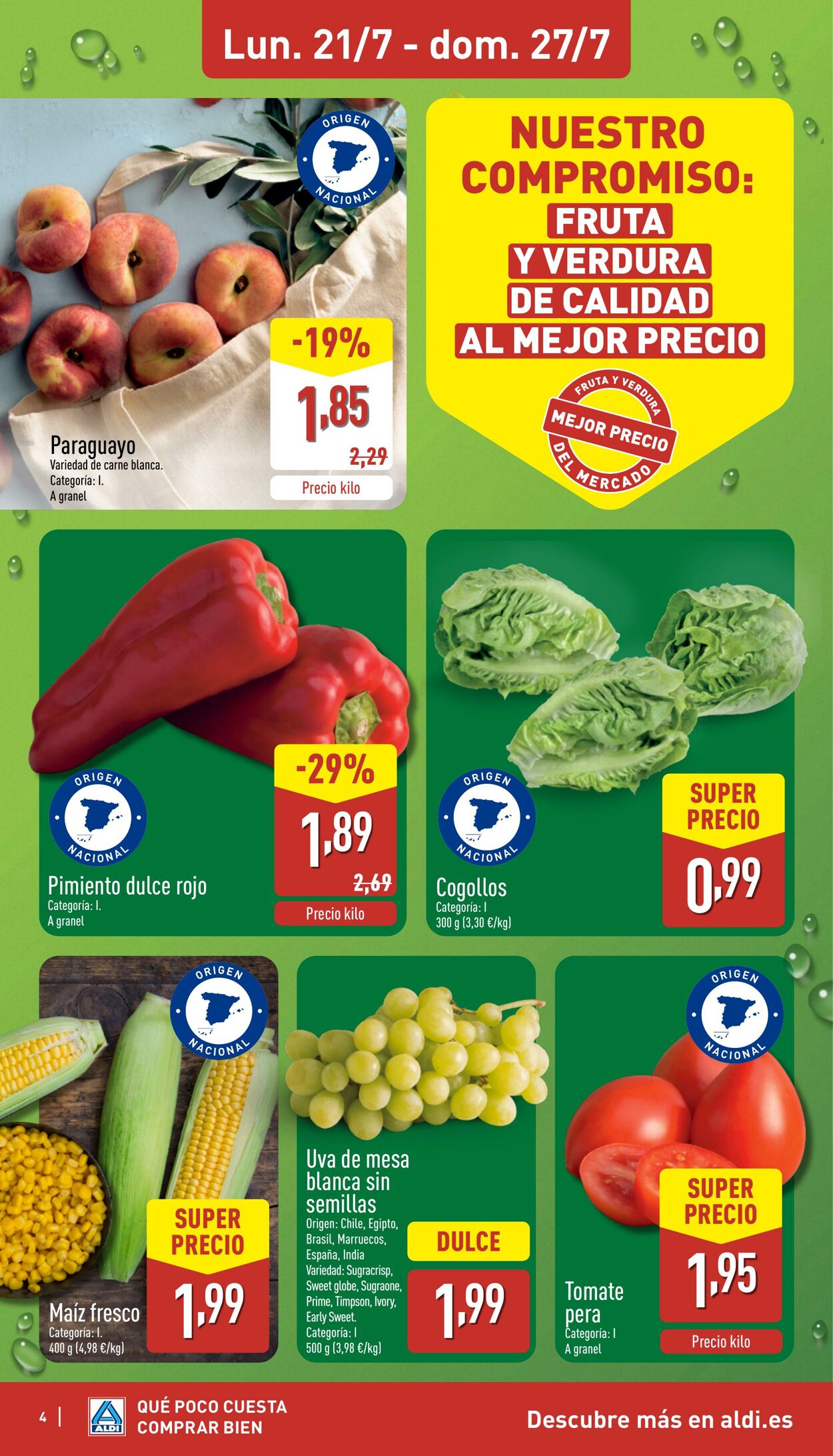 Folleto Aldi 21.07.2025 - 27.07.2025