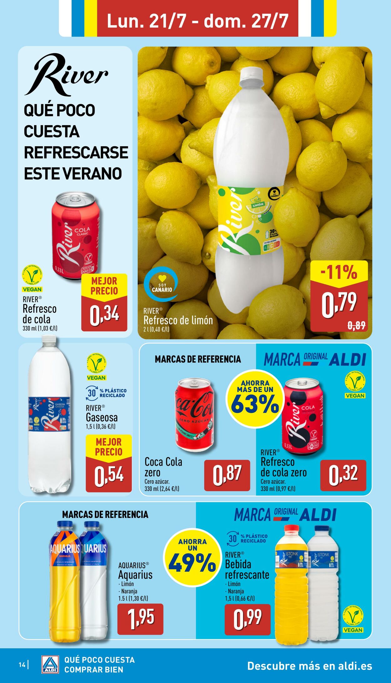 Folleto Aldi 21.07.2025 - 27.07.2025