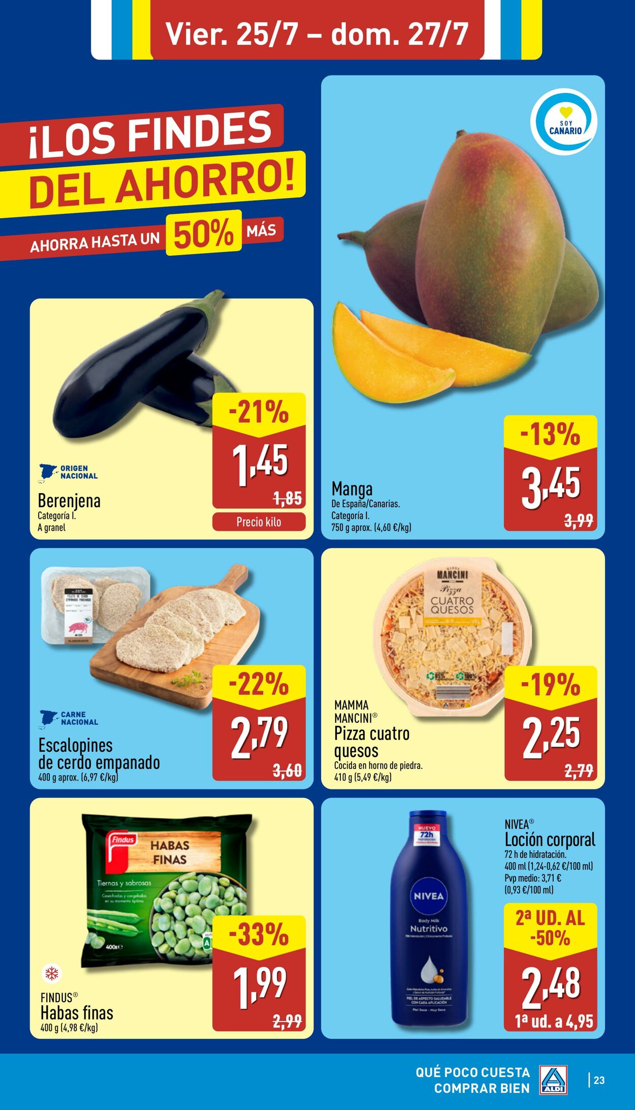 Folleto Aldi 21.07.2025 - 27.07.2025