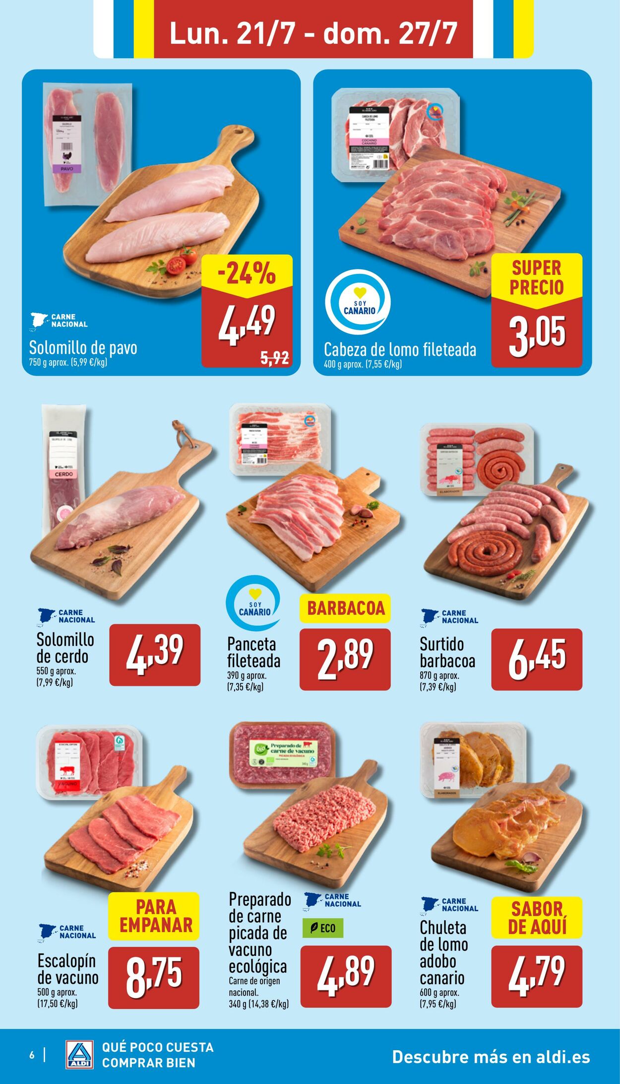 Folleto Aldi 21.07.2025 - 27.07.2025