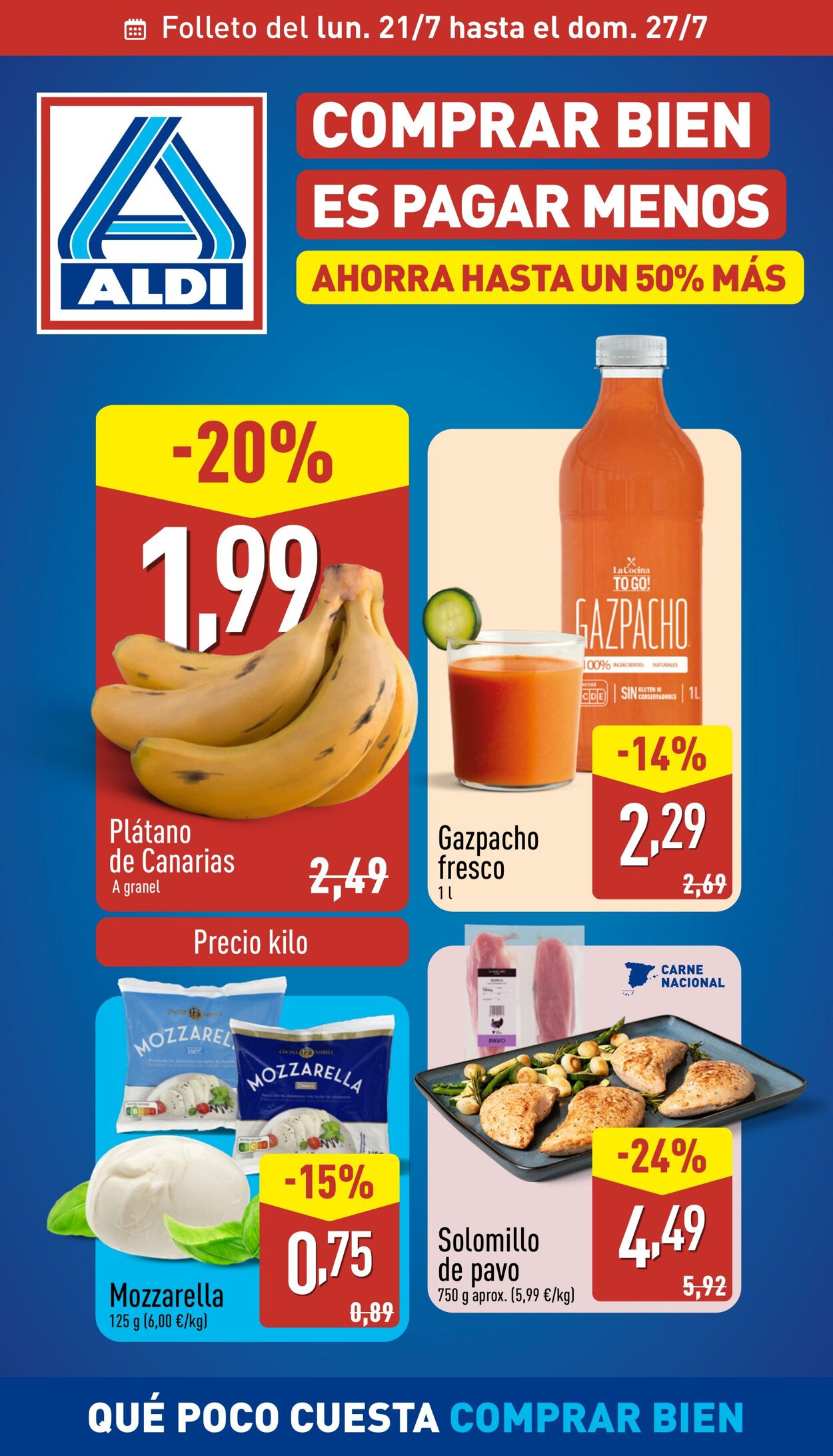 Folleto Aldi 21.07.2025 - 27.07.2025