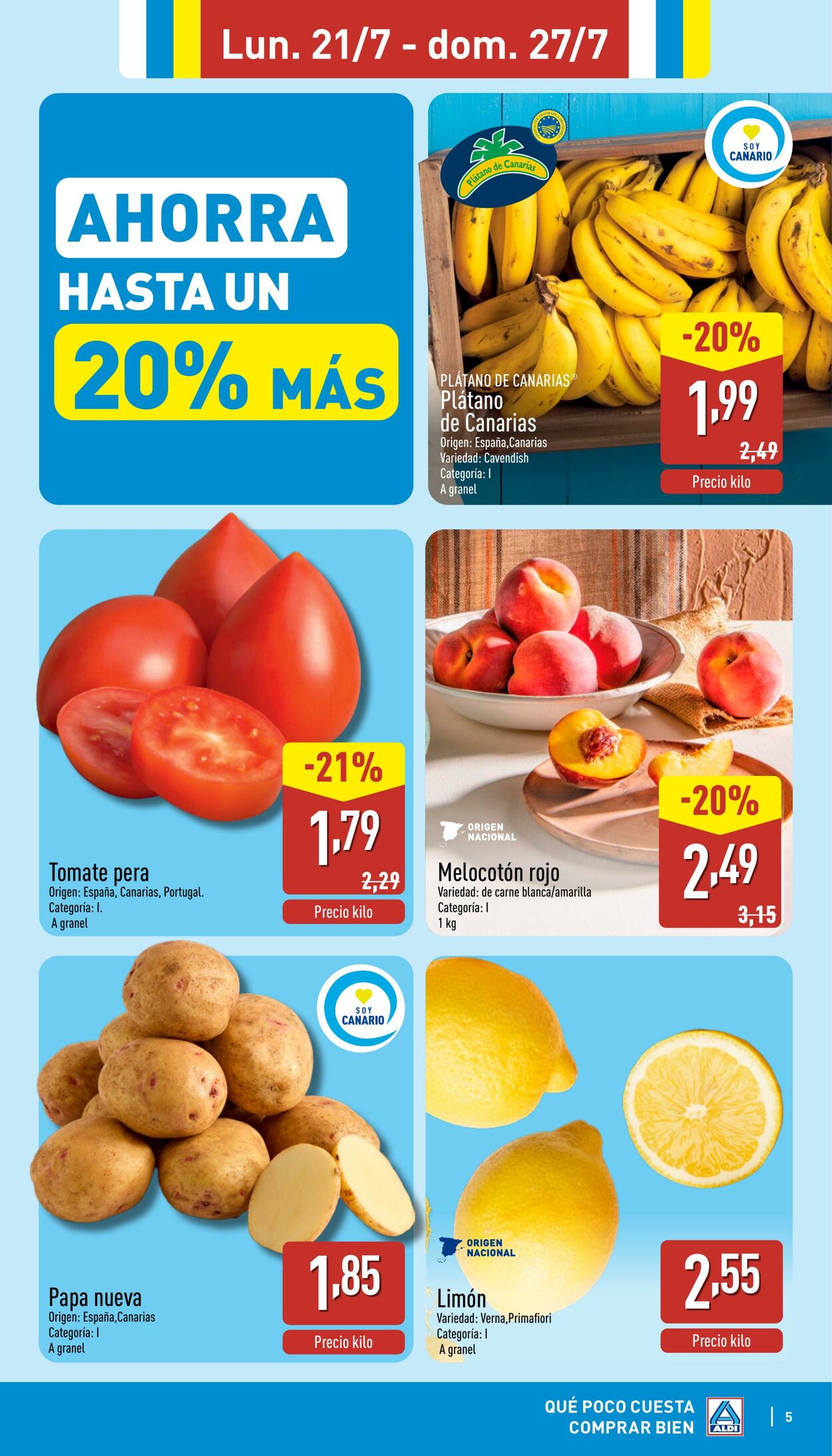Folleto Aldi 21.07.2025 - 27.07.2025