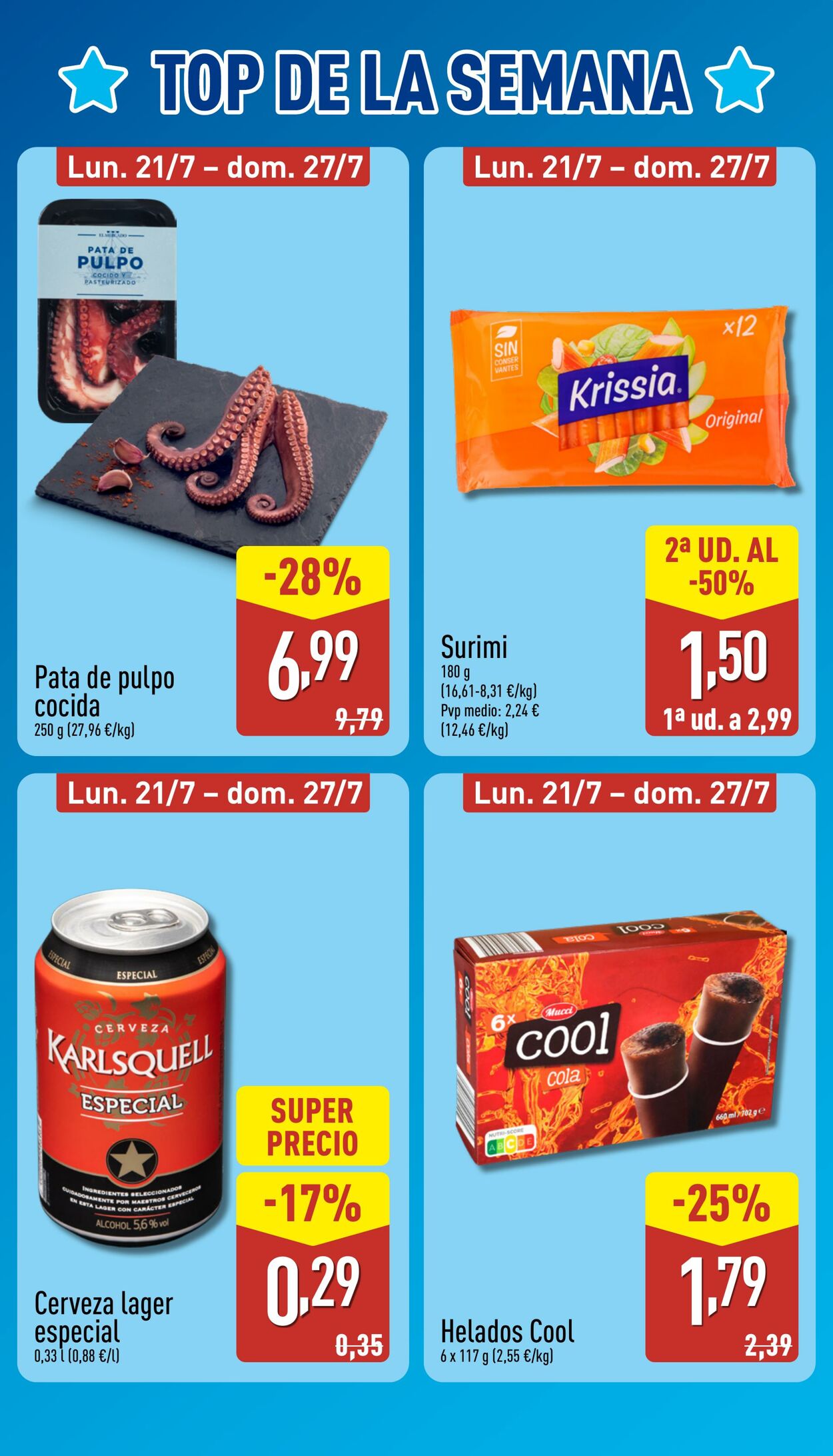Folleto Aldi 21.07.2025 - 27.07.2025