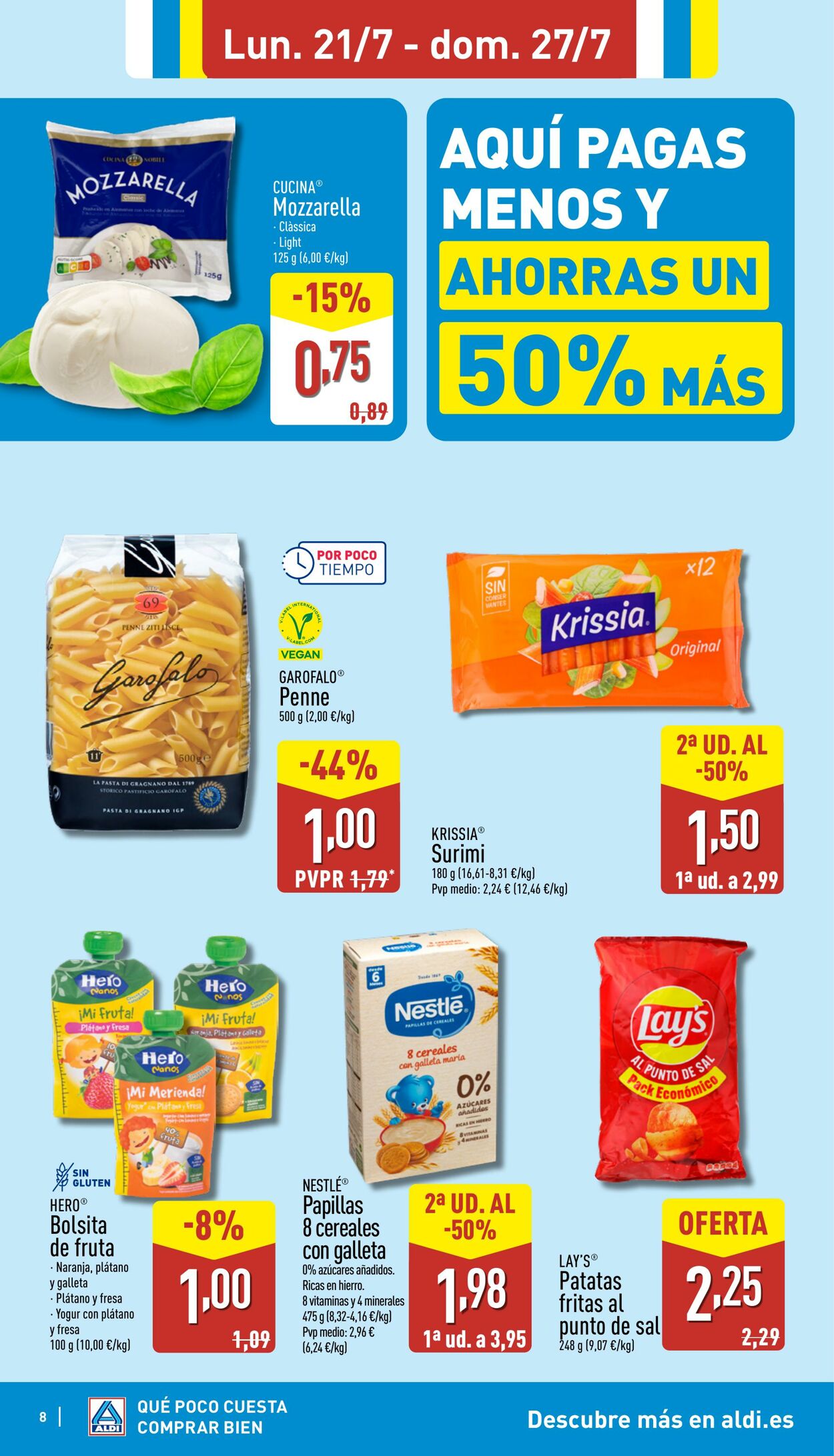 Folleto Aldi 21.07.2025 - 27.07.2025