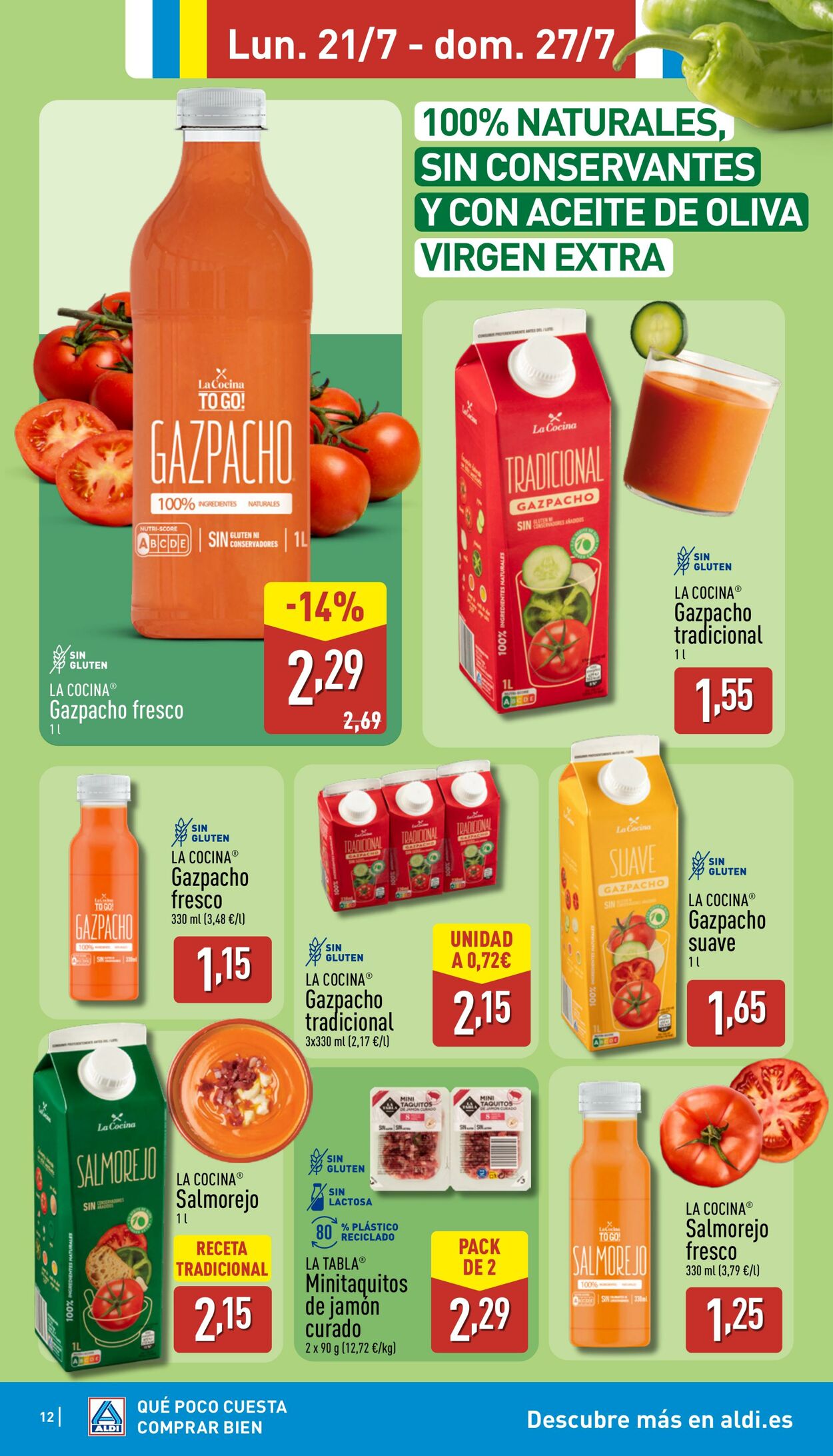 Folleto Aldi 21.07.2025 - 27.07.2025