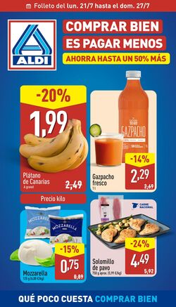 Folleto Aldi 21.07.2025 - 27.07.2025