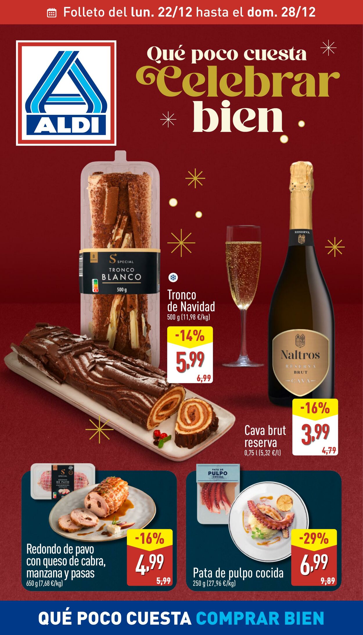 Folleto Aldi 22.12.2025 - 28.12.2025