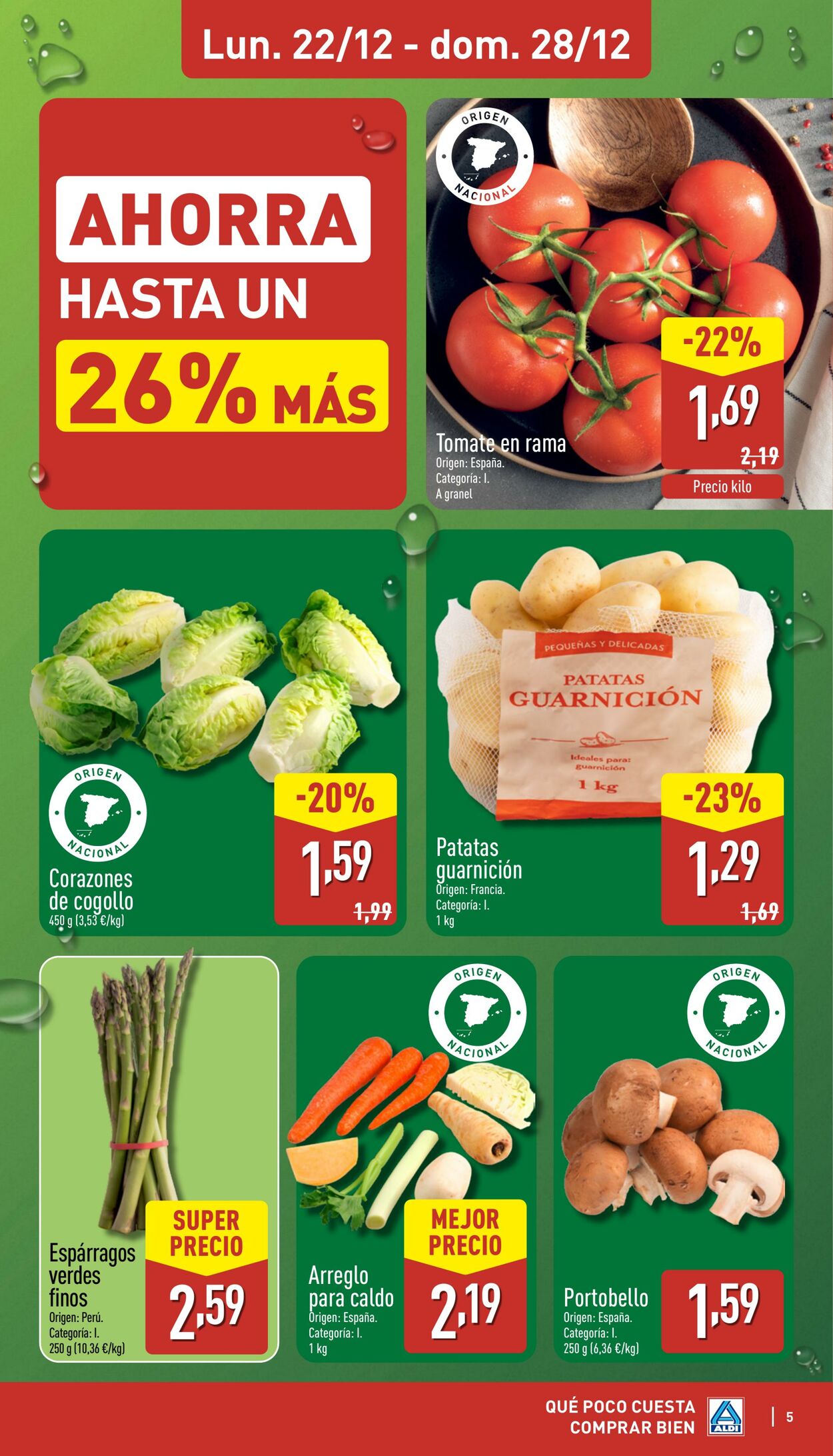 Folleto Aldi 22.12.2025 - 28.12.2025