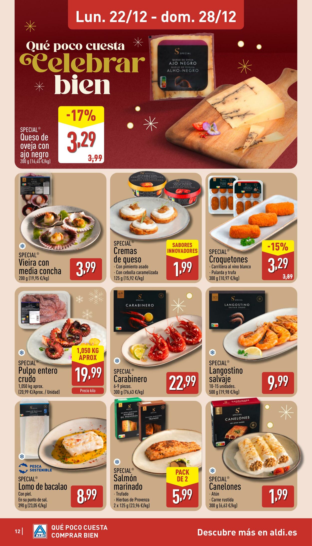 Folleto Aldi 22.12.2025 - 28.12.2025