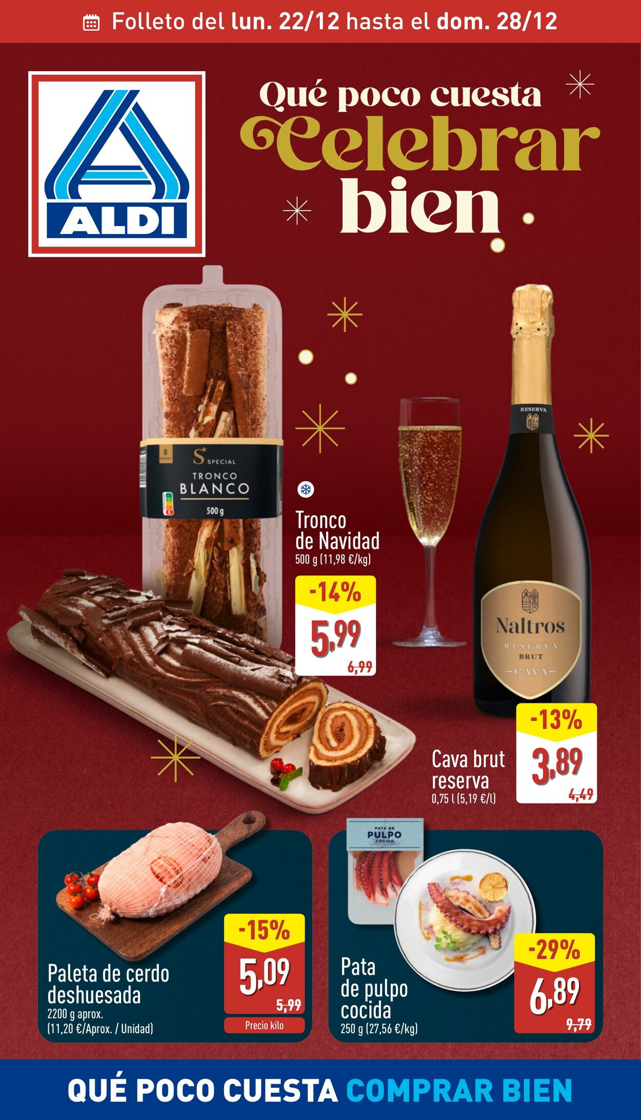 Folleto Aldi 22.12.2025 - 28.12.2025
