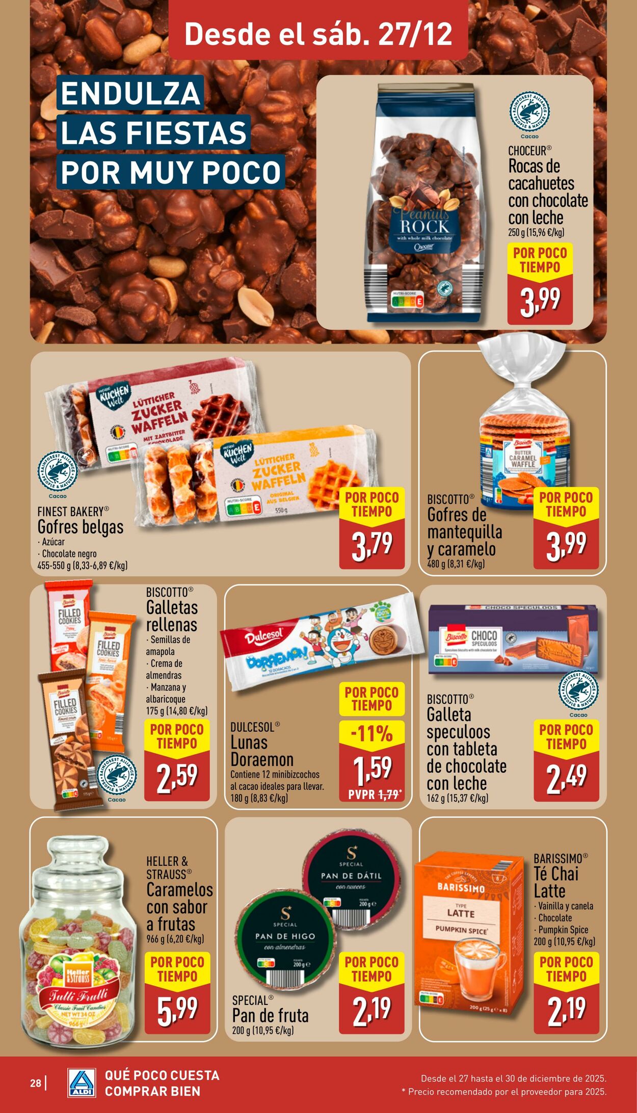 Folleto Aldi 22.12.2025 - 28.12.2025