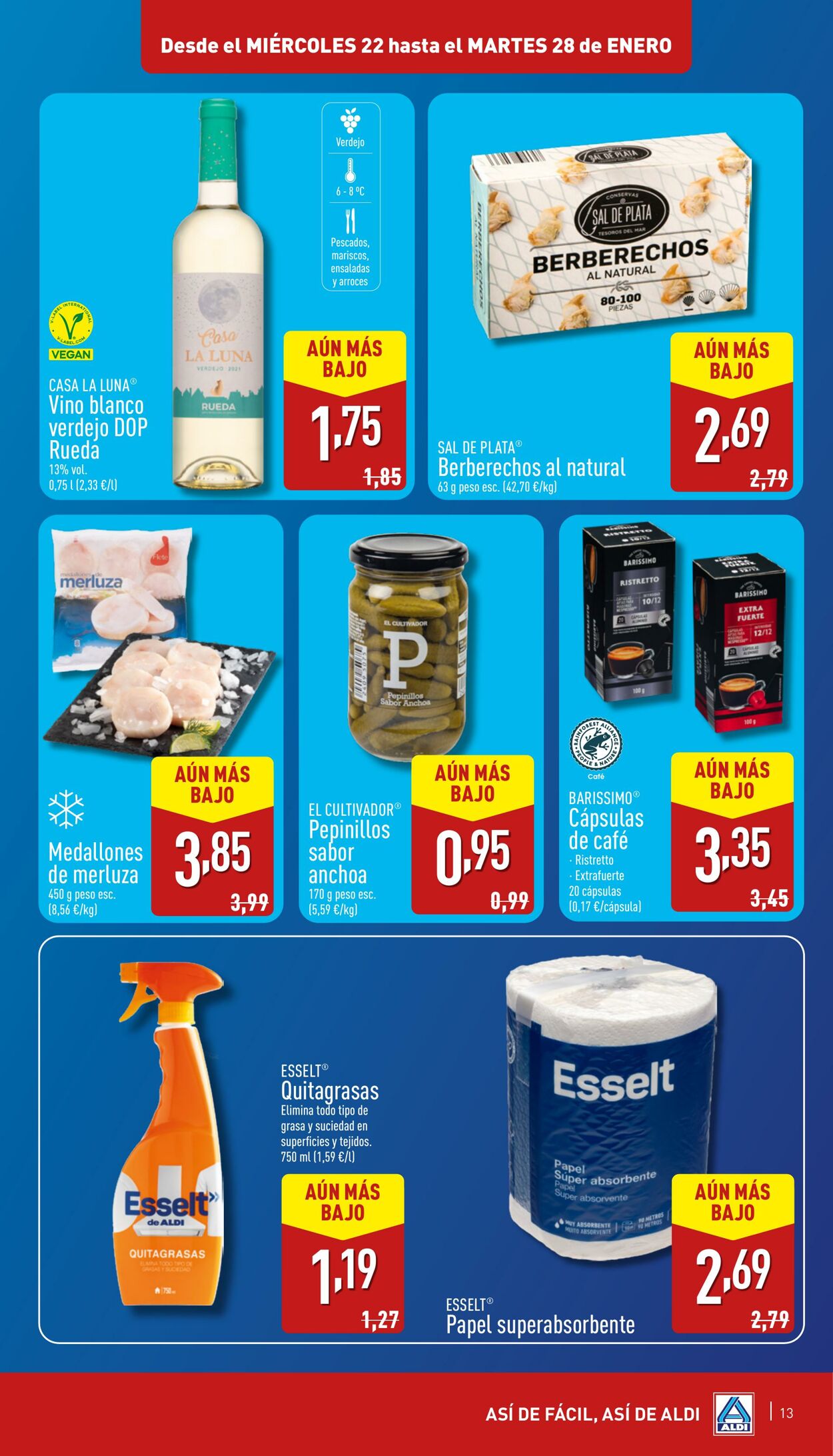 Folleto Aldi 22.01.2025 - 28.01.2025