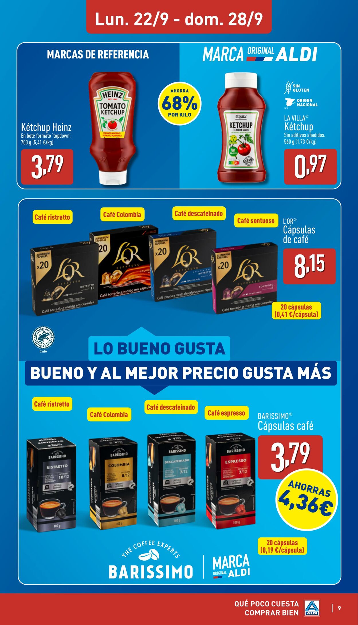 Folleto Aldi 22.09.2025 - 28.09.2025